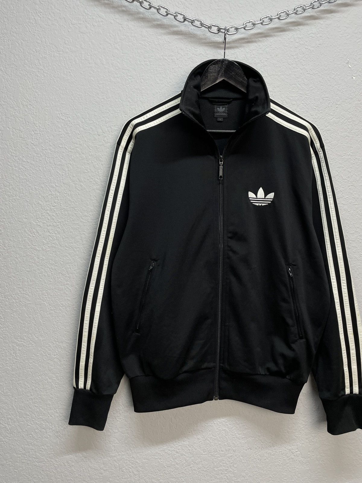 Vintage Vintage Adidas Balenciaga Style Y-3 Striped Track Jacket Size US M / EU 48-50 / 2 - 3 Thumbnail