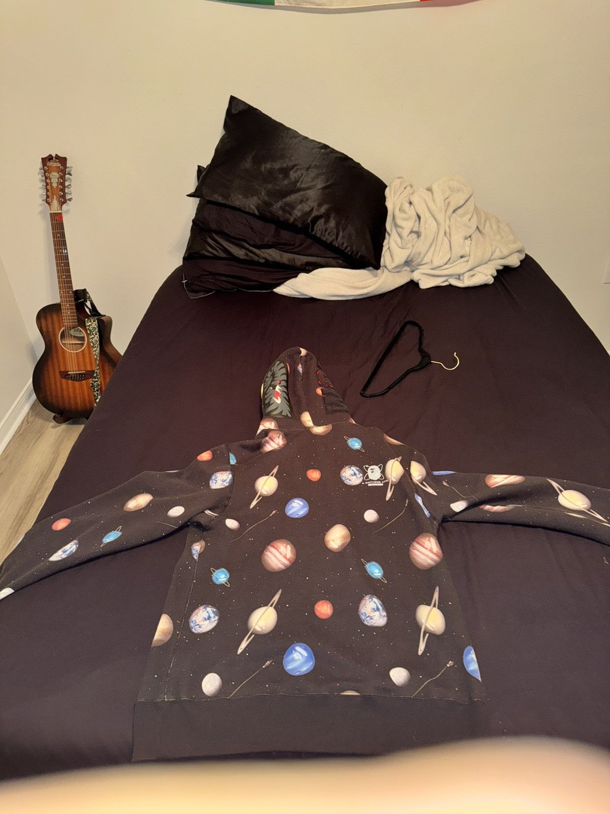 Bape Bape Planets Galaxy Shark Hoodie Size US XXL / EU 58 / 5 - 18 Thumbnail