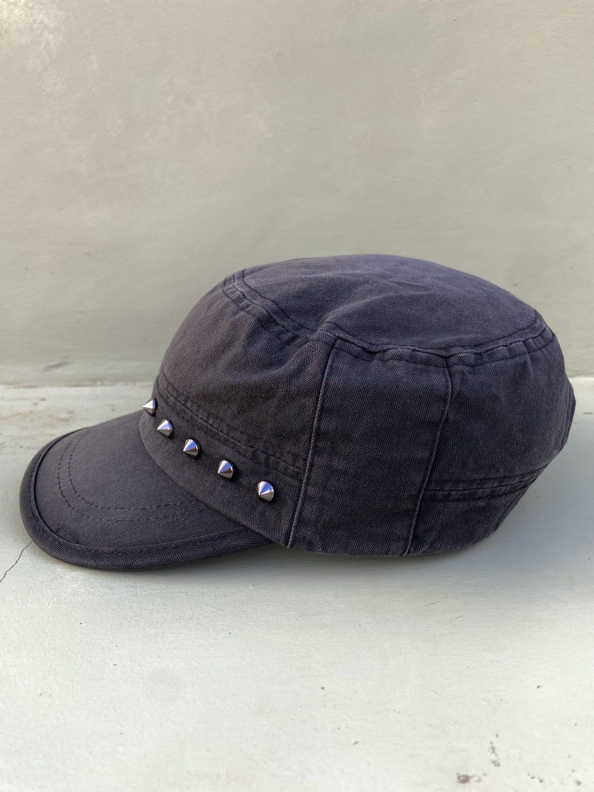 If Six Was Nine 2000s punk button studded ifsixwasnine patrol hat Size ONE SIZE - 3 Thumbnail