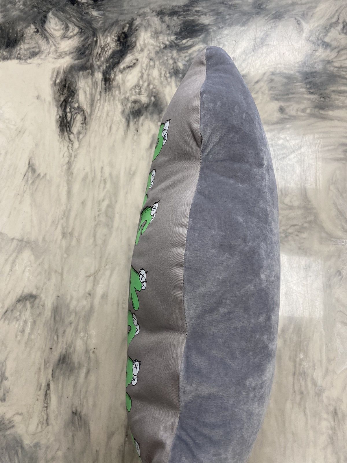 Kaws Kaws Holiday Hong Kong Cushion Grey authentic pillow Size ONE SIZE - 3 Thumbnail