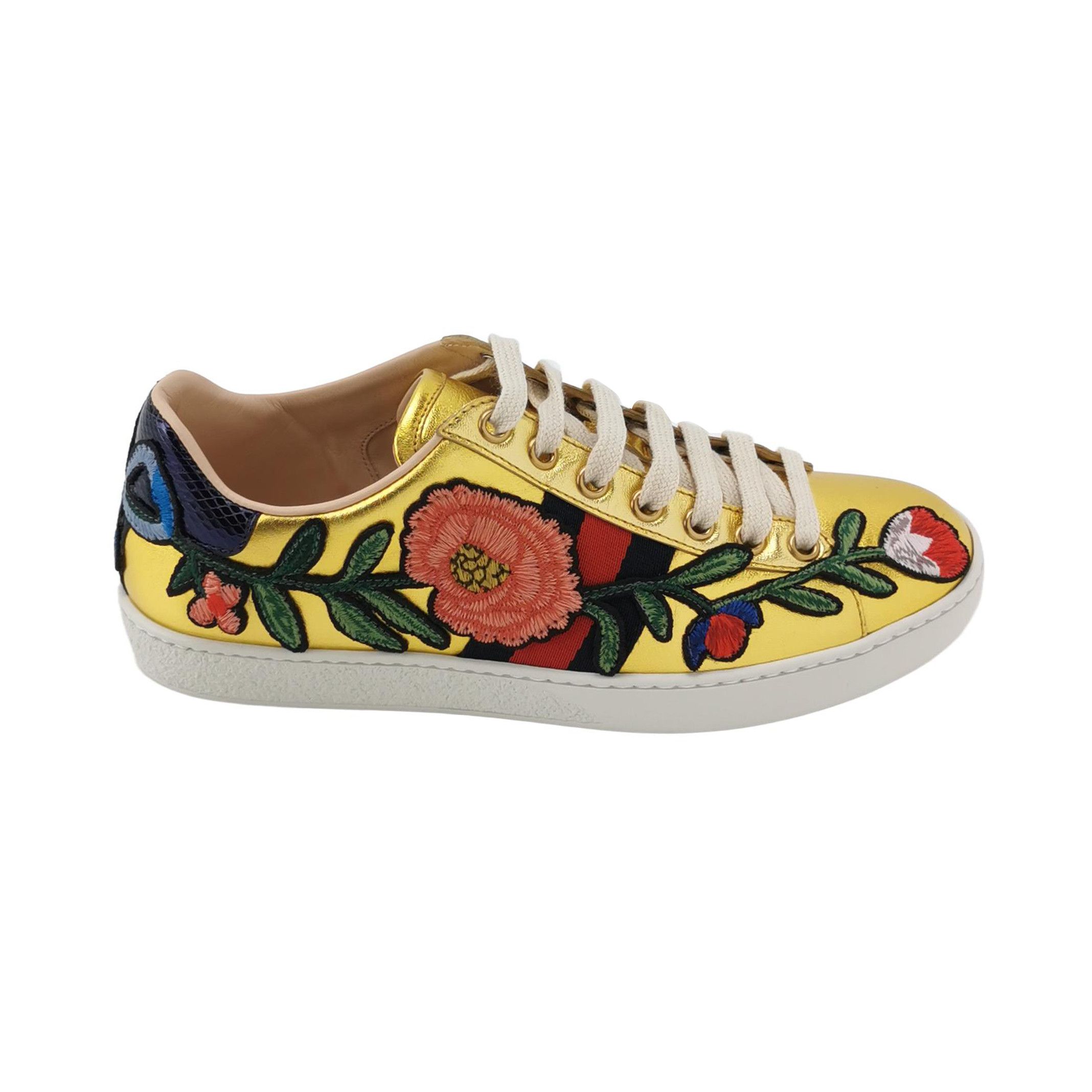 Gucci Gucci Women 6 Lowtop Sneakers Size US 6 / IT 36 - 1 Thumbnail
