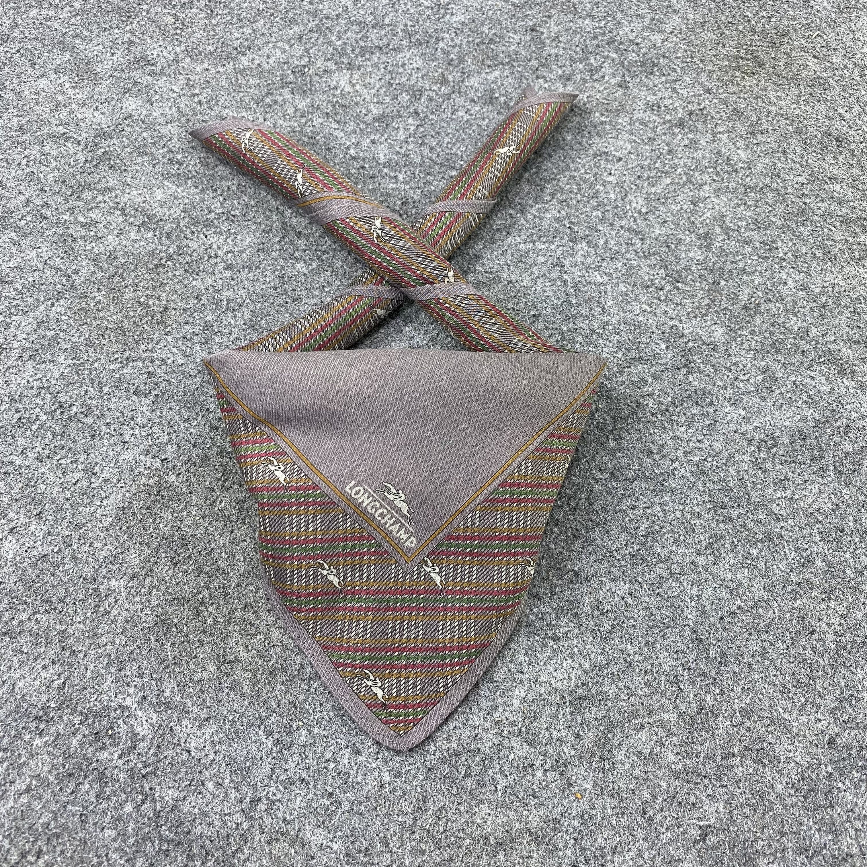 Longchamp Longchamp Handkerchief / Bandana / Neckerchief-B1488 Size ONE SIZE - 2 Thumbnail