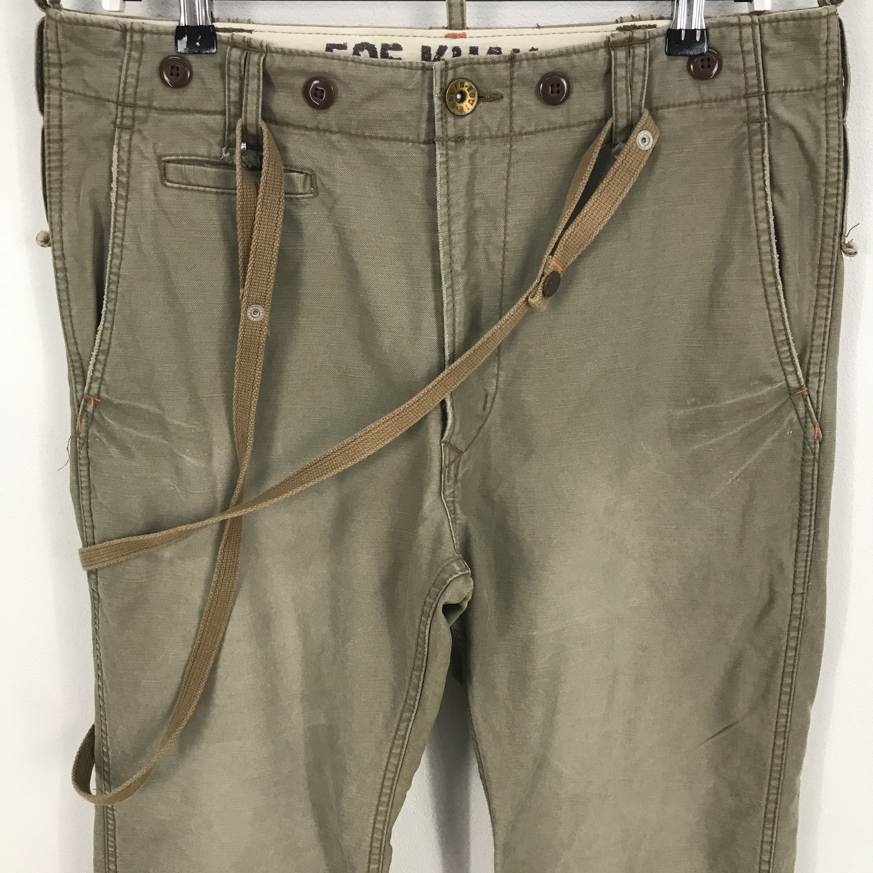Edwin Rare Edwin Japan 505 khaki Brown Bootcut pants Size US 32 / EU 48 - 2 Thumbnail