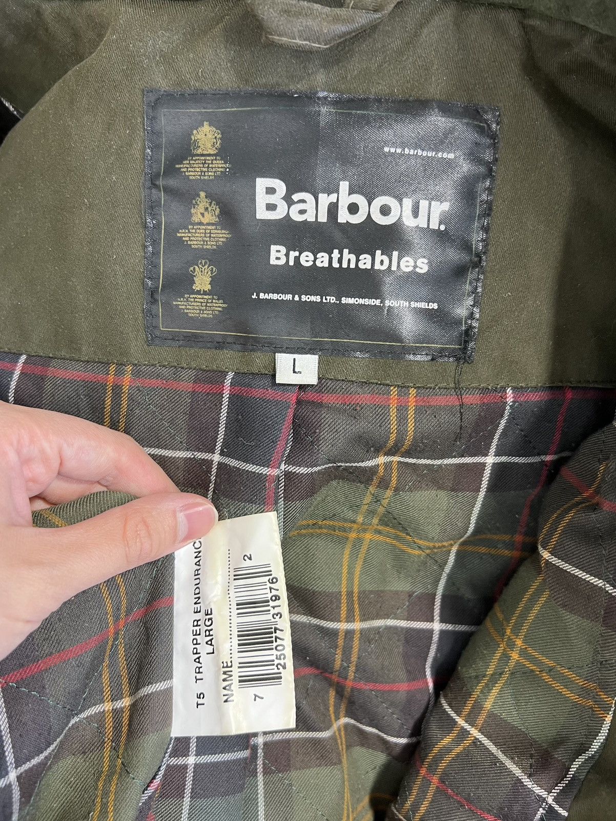 Barbour Barbour Breathables Vintage Waxed Jacket Size US L / EU 52-54 / 3 - 2 Thumbnail