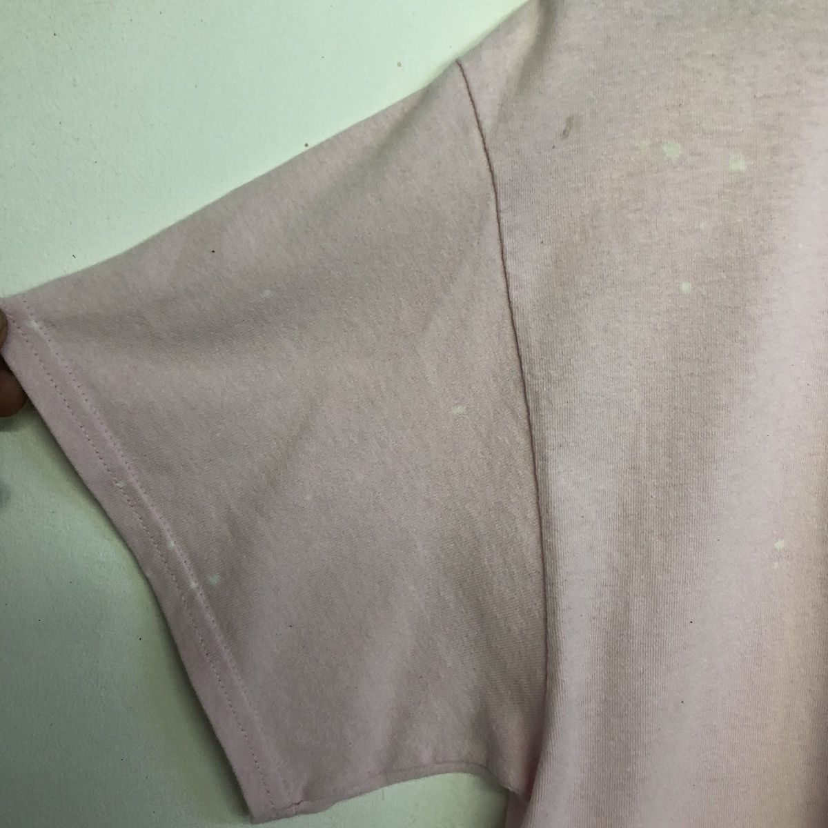 Flagstuff × Japanese Brand Flagstuff Spellout Soft Pink Tshirt Size US L / EU 52-54 / 3 - 6 Thumbnail