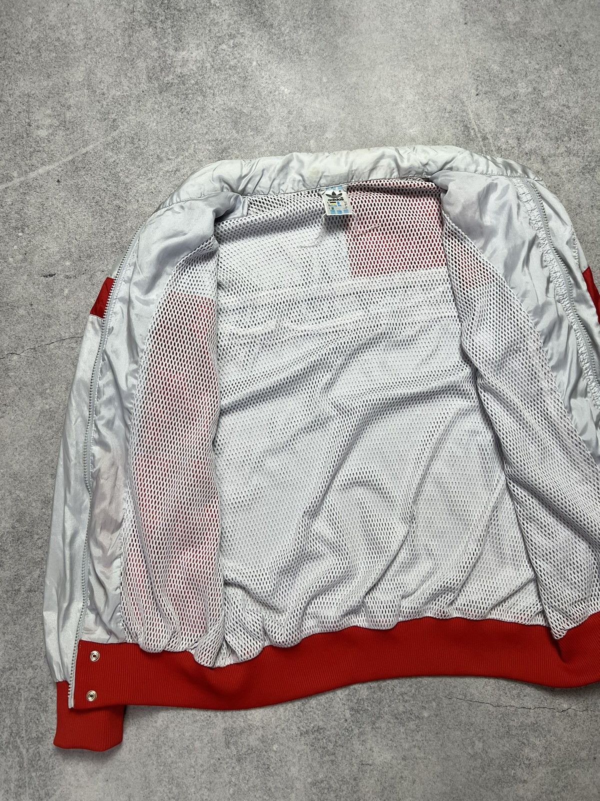 Vintage Vintage 90s Adidas Retro Nylon Track Suit Drill Y2K Jacket Size US S / EU 44-46 / 1 - 6 Thumbnail