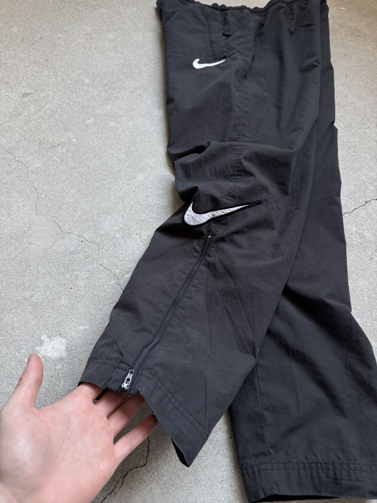 Nike Vintage Nike Double Swoosh Track Pants Size US 30 / EU 46 - 4 Thumbnail