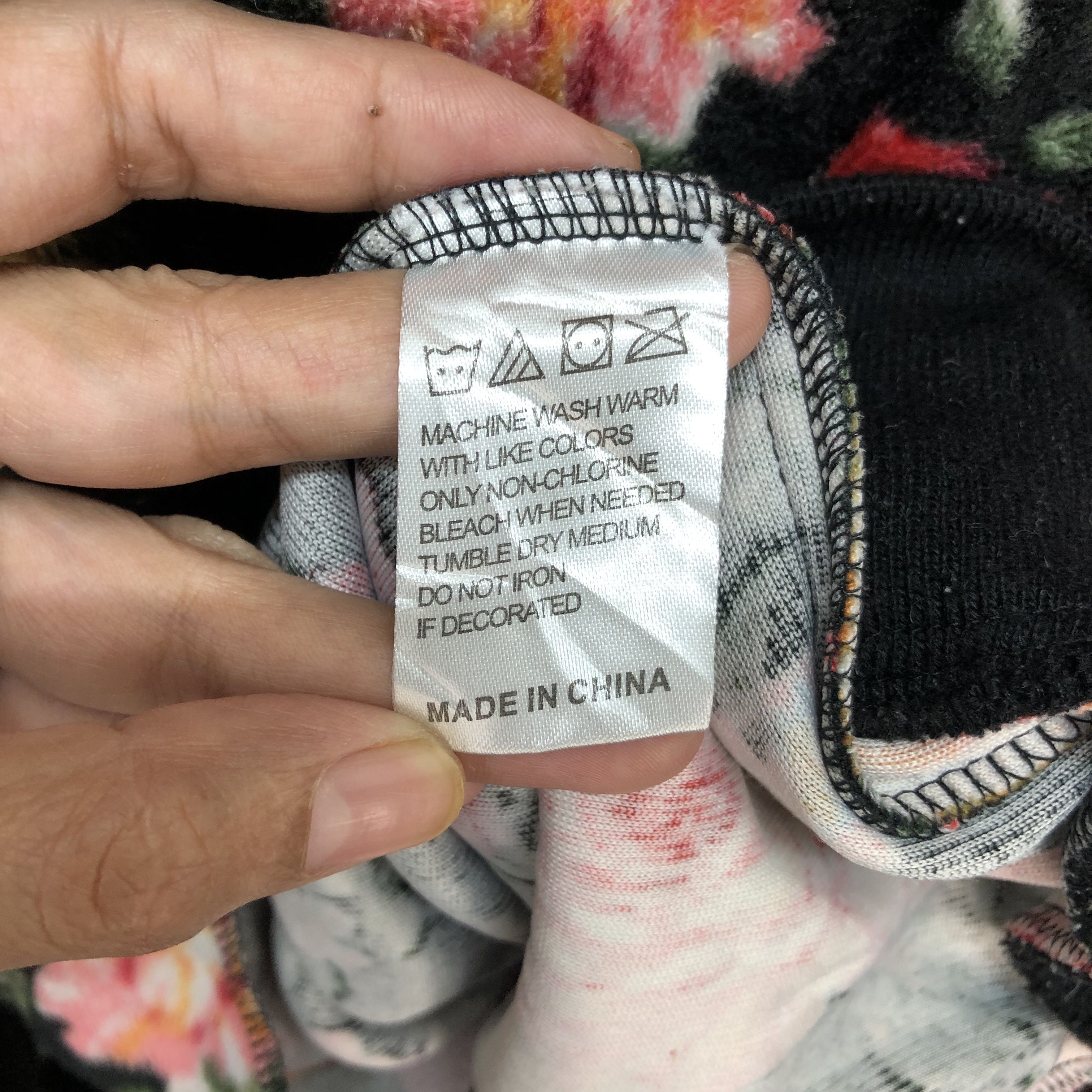 Japanese Brand ALLGOOD HATERS CREW BIG LOGO FLORAL FLEECE HOODIES #5597-200 Size US S / EU 44-46 / 1 - 10 Thumbnail