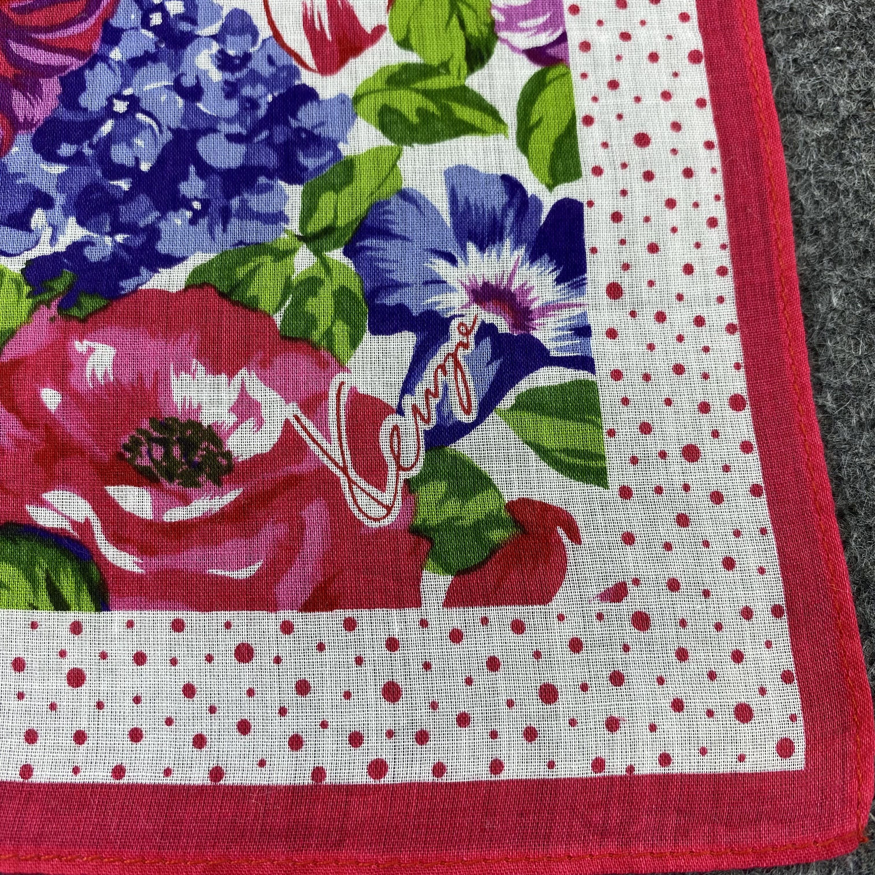 Kenzo × Vintage Kenzo Handkerchief / Bandana / Neckerchief-B1360 Size ONE SIZE - 5 Thumbnail