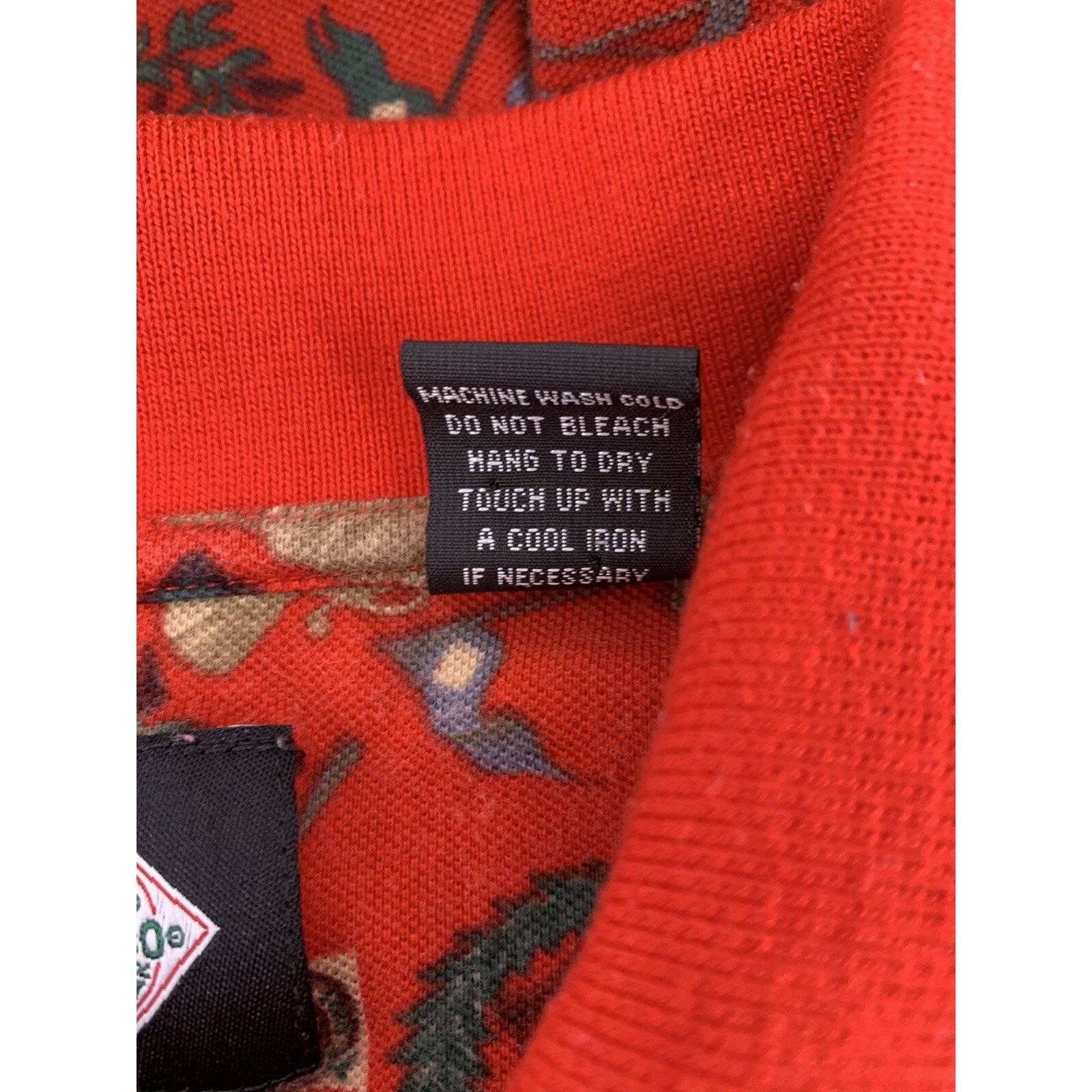Tabasco Vintage Tabasco Golf Polo Shirt Red All Over Print XL Size US XL / EU 56 / 4 - 9 Thumbnail