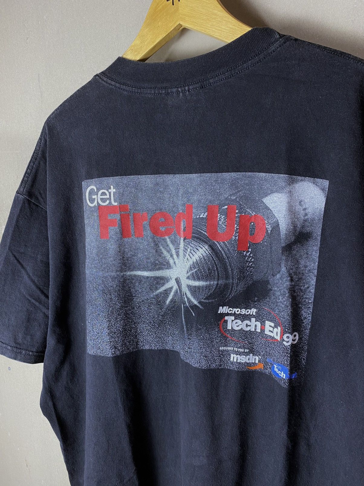 Apple × Microsoft × Vintage vintage tshirt microsoft "get fired up" Size US XL / EU 56 / 4 - 4 Thumbnail