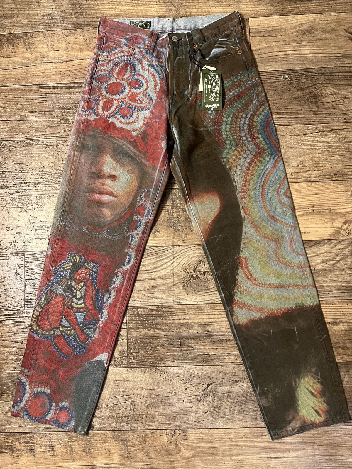Denim Tears Big Chief Demond 568 Denim Jeans