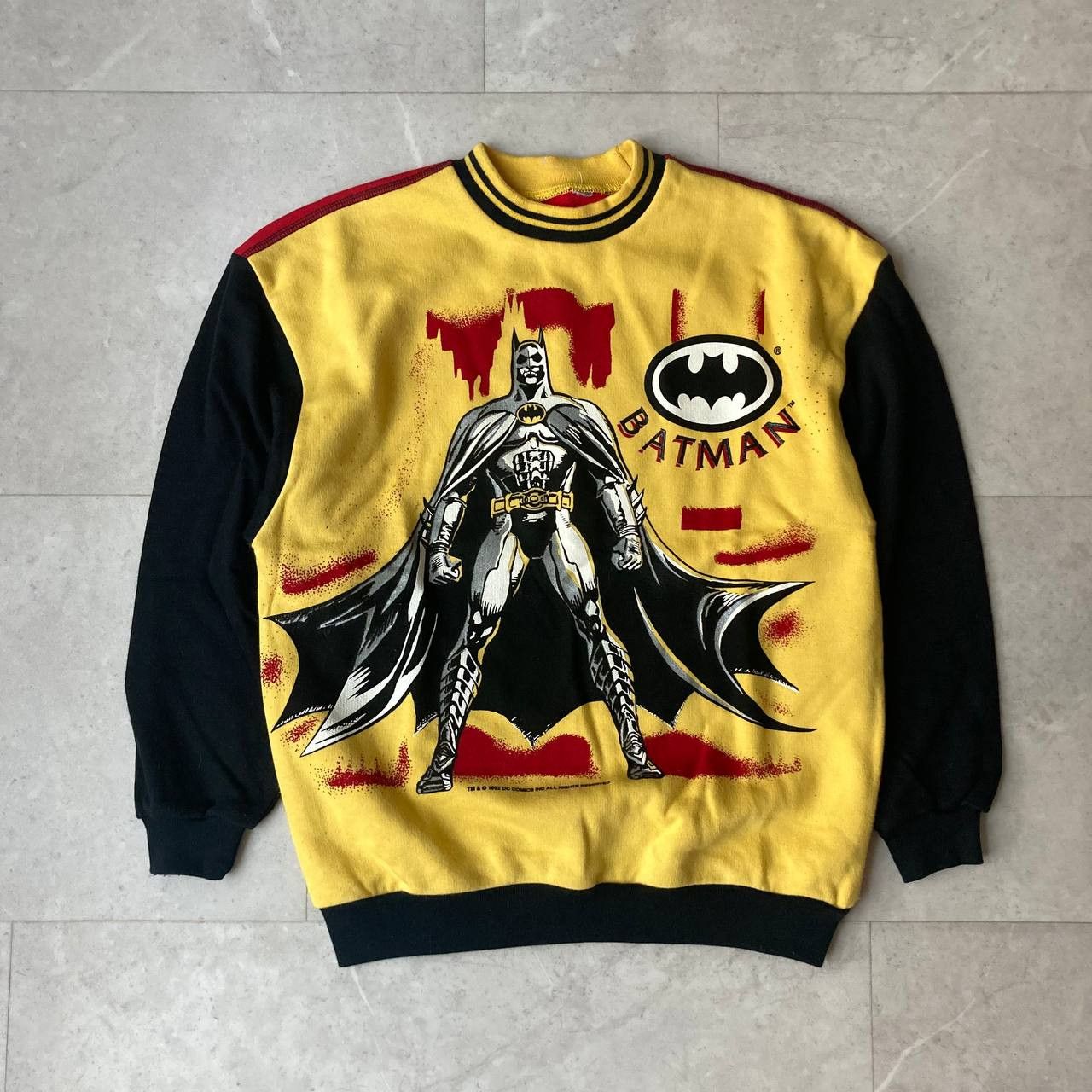 DC Comics Vintage 90s Batman Dark Knight DC Comics Sweatshirt Size US S / EU 44-46 / 1 - 1 Thumbnail