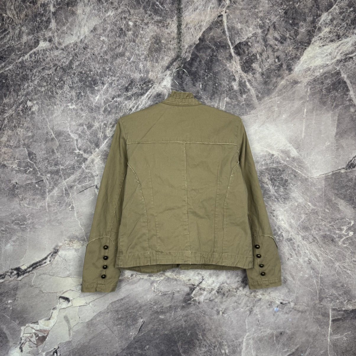 Vintage Vintage Hype Y2k 100% cotton Napoleon Blazer Jacket Size XL / US 12-14 / IT 48-50 - 8 Thumbnail