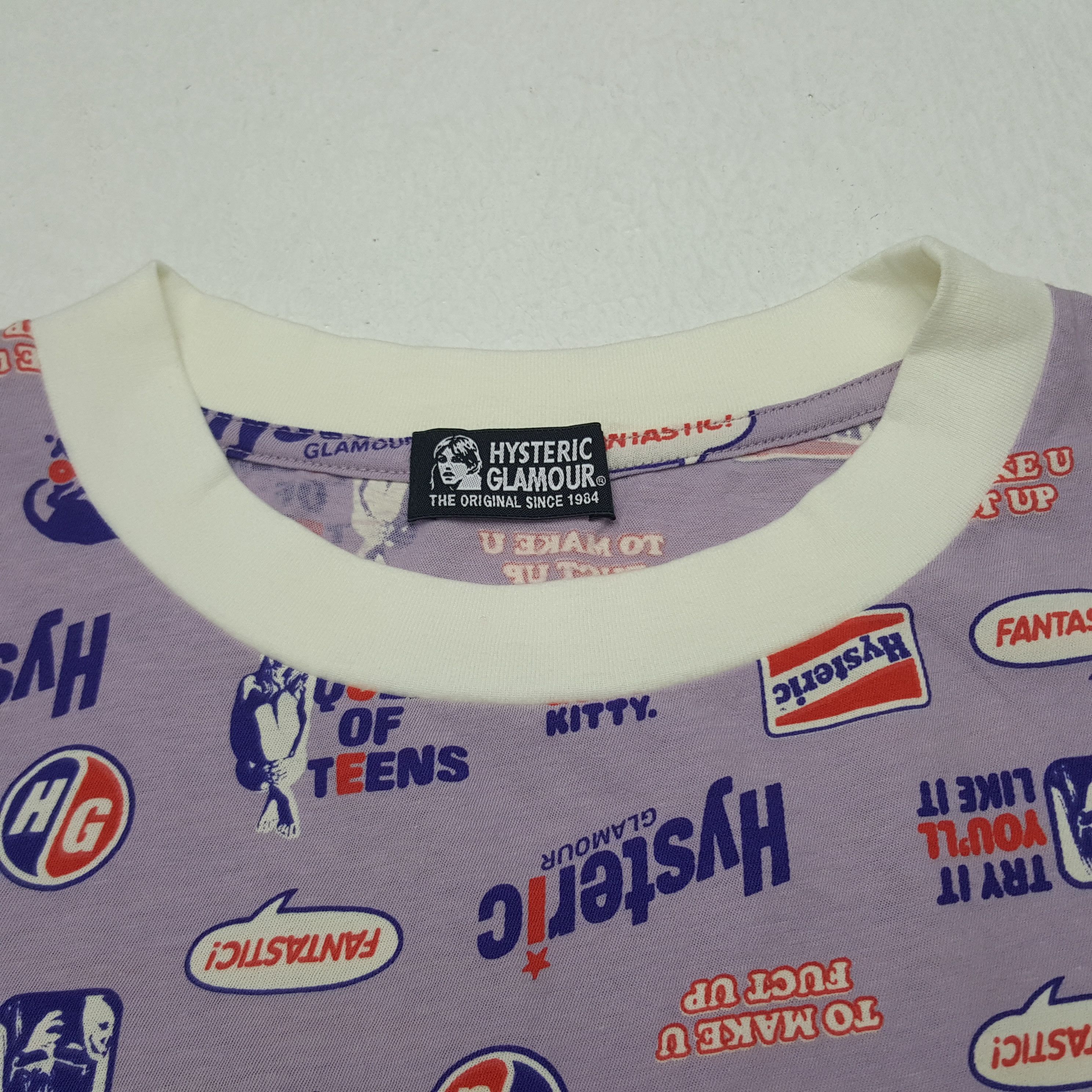 Hysteric Glamour × Japanese Brand × Vintage Vintage Hysteric Glamour Japanese Brand Tshirt Size US XS / EU 42 / 0 - 4 Thumbnail