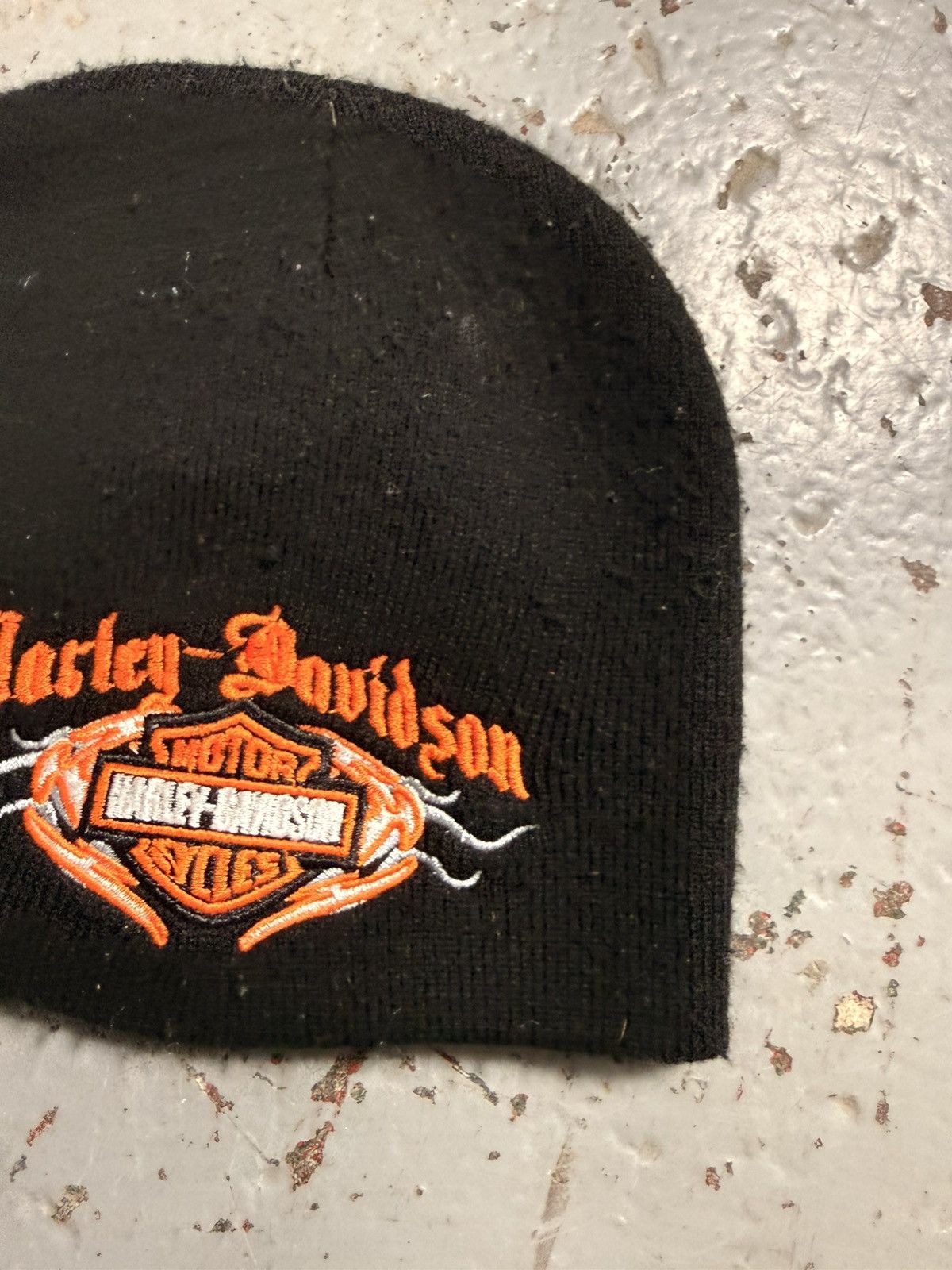 Harley Davidson Vintage Harley Davidson Beanie Size ONE SIZE - 3 Thumbnail