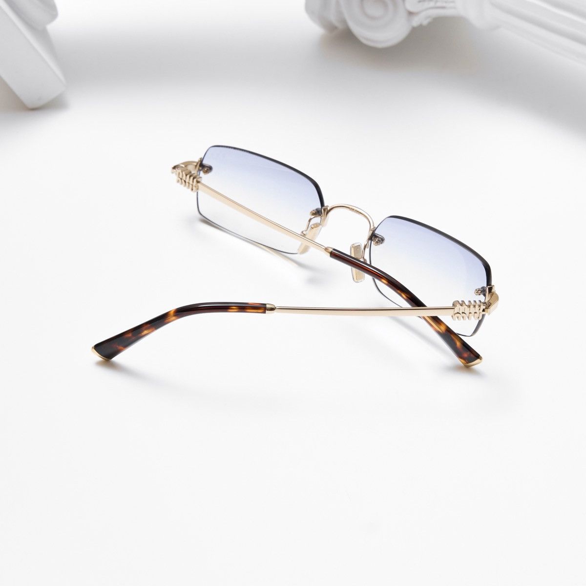 Miu Miu MIU MIU 0MU B50S ZVN80O SUNGLASSES Size ONE SIZE - 7 Thumbnail