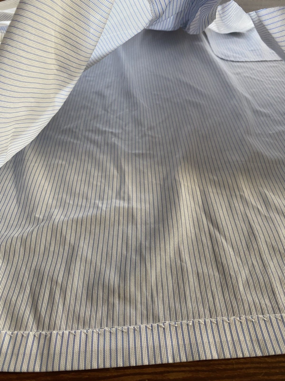 Vintage Vintage 50’s Andrade Pinstripe Pineapple Embroidery Hawaiian Size US M / EU 48-50 / 2 - 11 Thumbnail