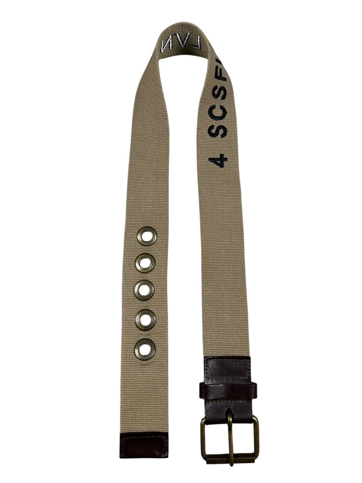 Diesel × Diesel Black Gold 2000s Diesel Military Belt Size 30 - 2 Thumbnail