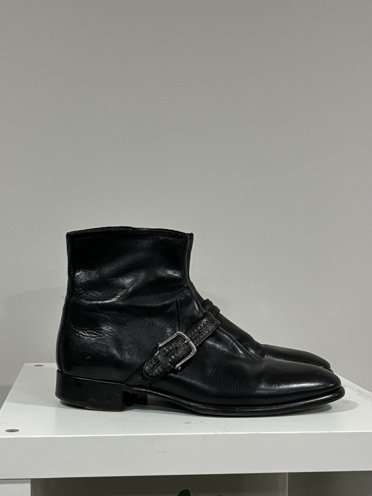 John Varvatos Eldridge Buckle boots 9 US 42 EU Size US 9 / EU 42 - 4 Thumbnail