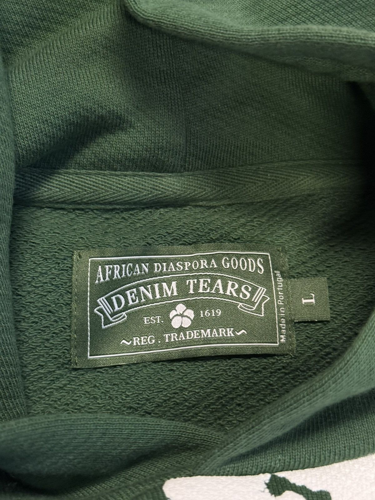 DENIM TEARS Denim Tears OG Cotton Wreath Hoodie Size Large (NEW) Size US L / EU 52-54 / 3 - 6 Thumbnail