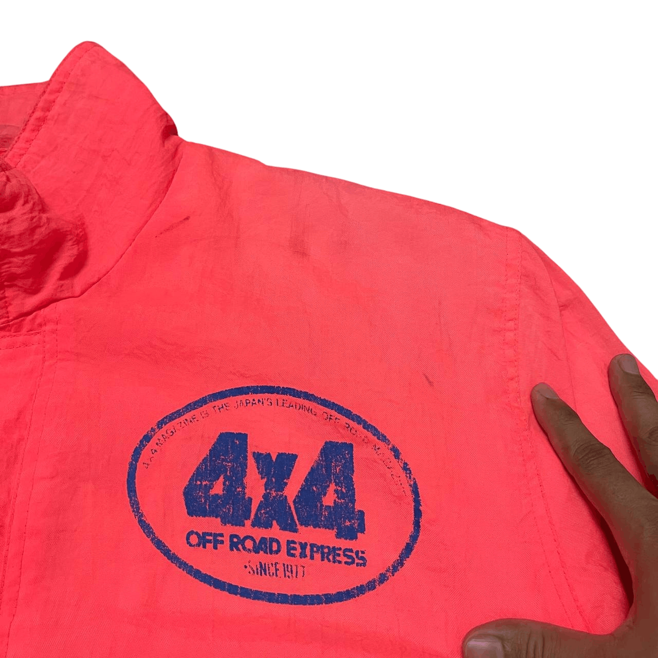 Japanese Brand Vintage 4x4 Magazine Big Logo Jacket Size US L / EU 52-54 / 3 - 13 Thumbnail