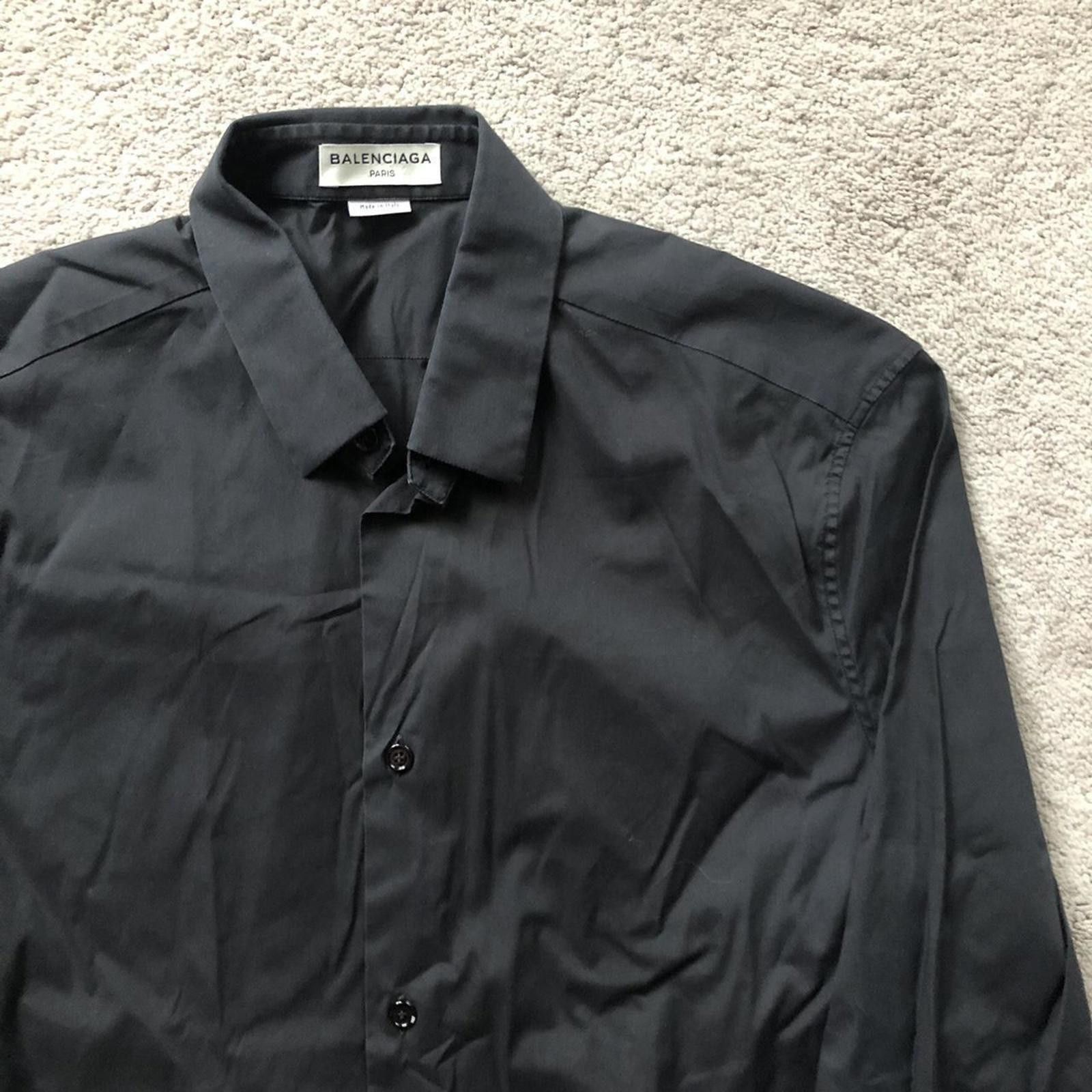 Balenciaga Balenciaga Button Up Shirt Size US M / EU 48-50 / 2 - 2 Thumbnail