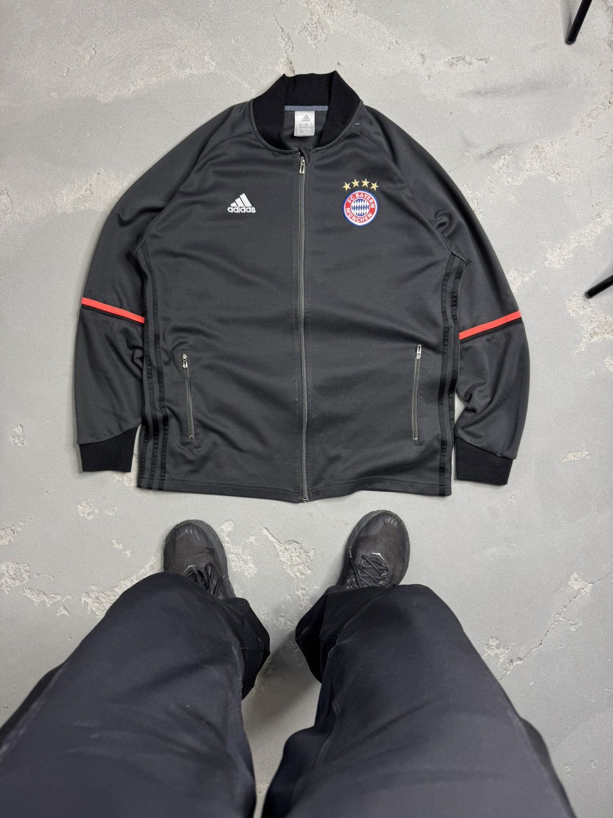 Adidas × Vintage Vintage Tracksuit Adidas FC Bayern Munich Y2K Size US XL / EU 56 / 4 - 2 Thumbnail