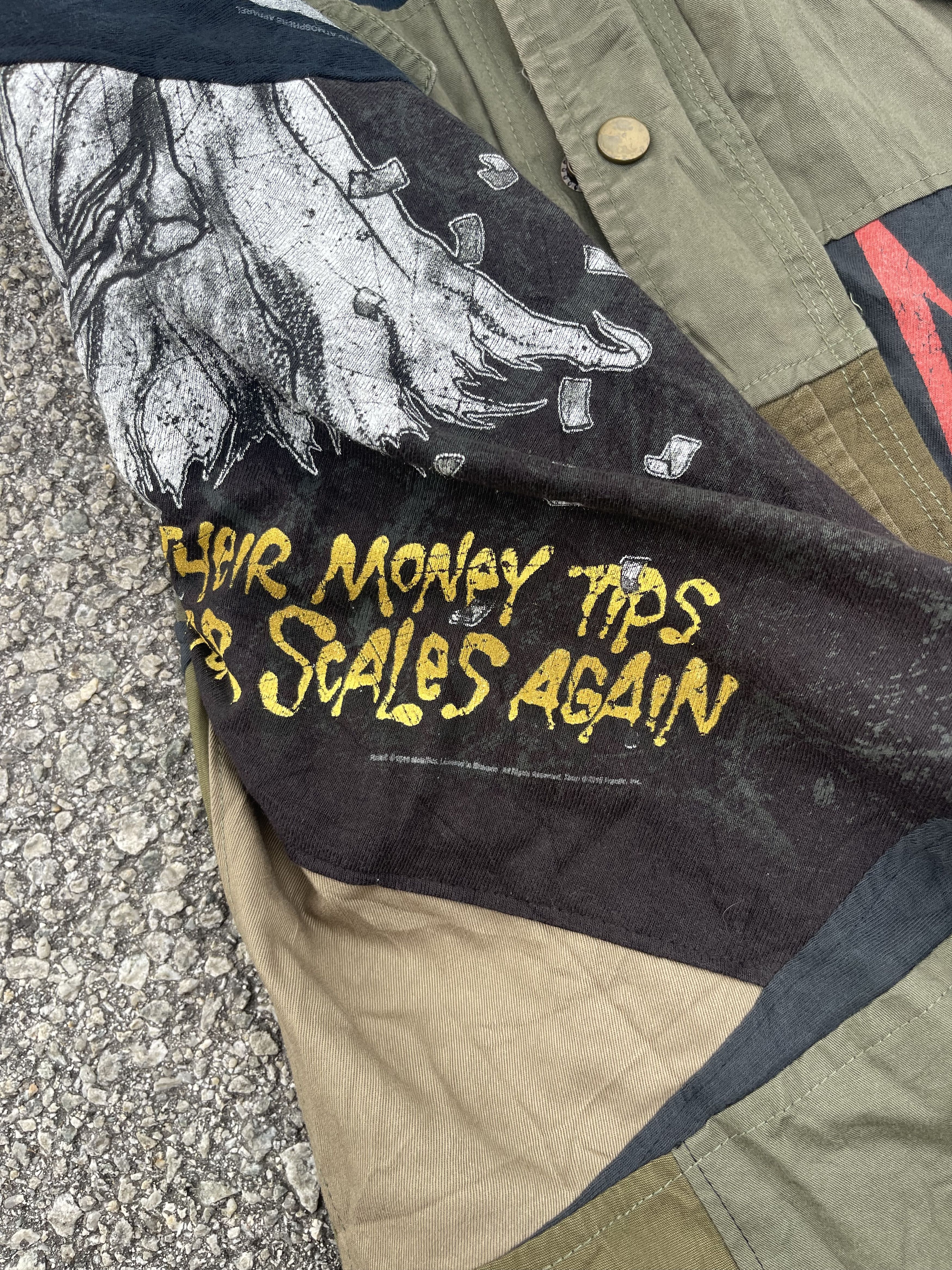 Seditionaries Modelly Remake Metallica Pushead Reconstruct Long Jacket Size US XL / EU 56 / 4 - 7 Thumbnail