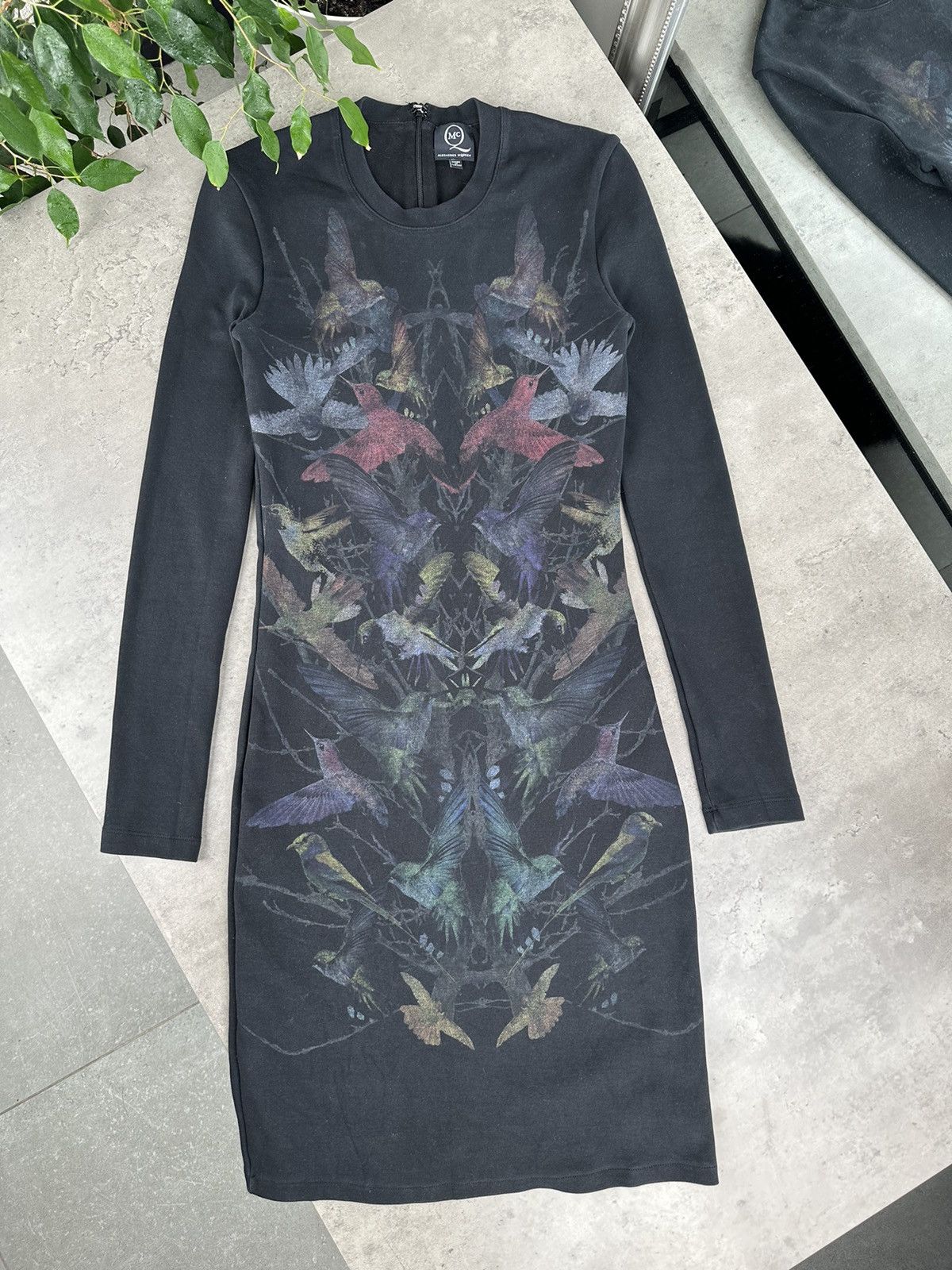 Alexander McQueen Printed Mini Dress - antelopusenergy.com