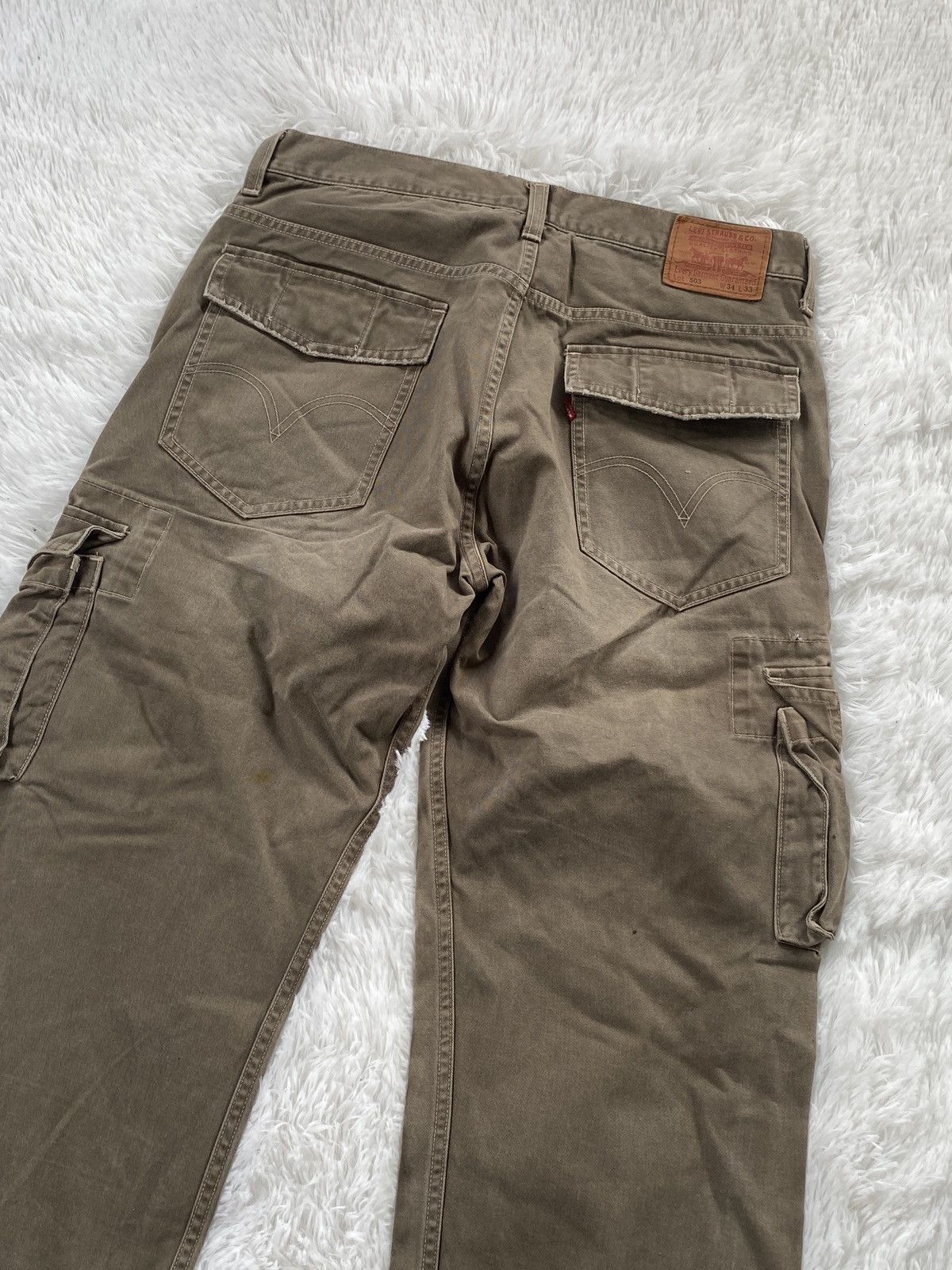 Levi's ❗️RARE❗️LEVI’S 503 Multipocket Tactical Utility Cargo Pant Size US 33 - 4 Thumbnail