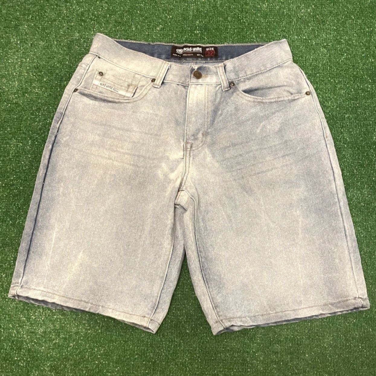 Ecko Unltd. VINTAGE Ecko Unltd Baggy Skater Grunge Jean Shorts VTG Mens Size 32 Jeans Size US 32 / EU 48 - 2 Thumbnail