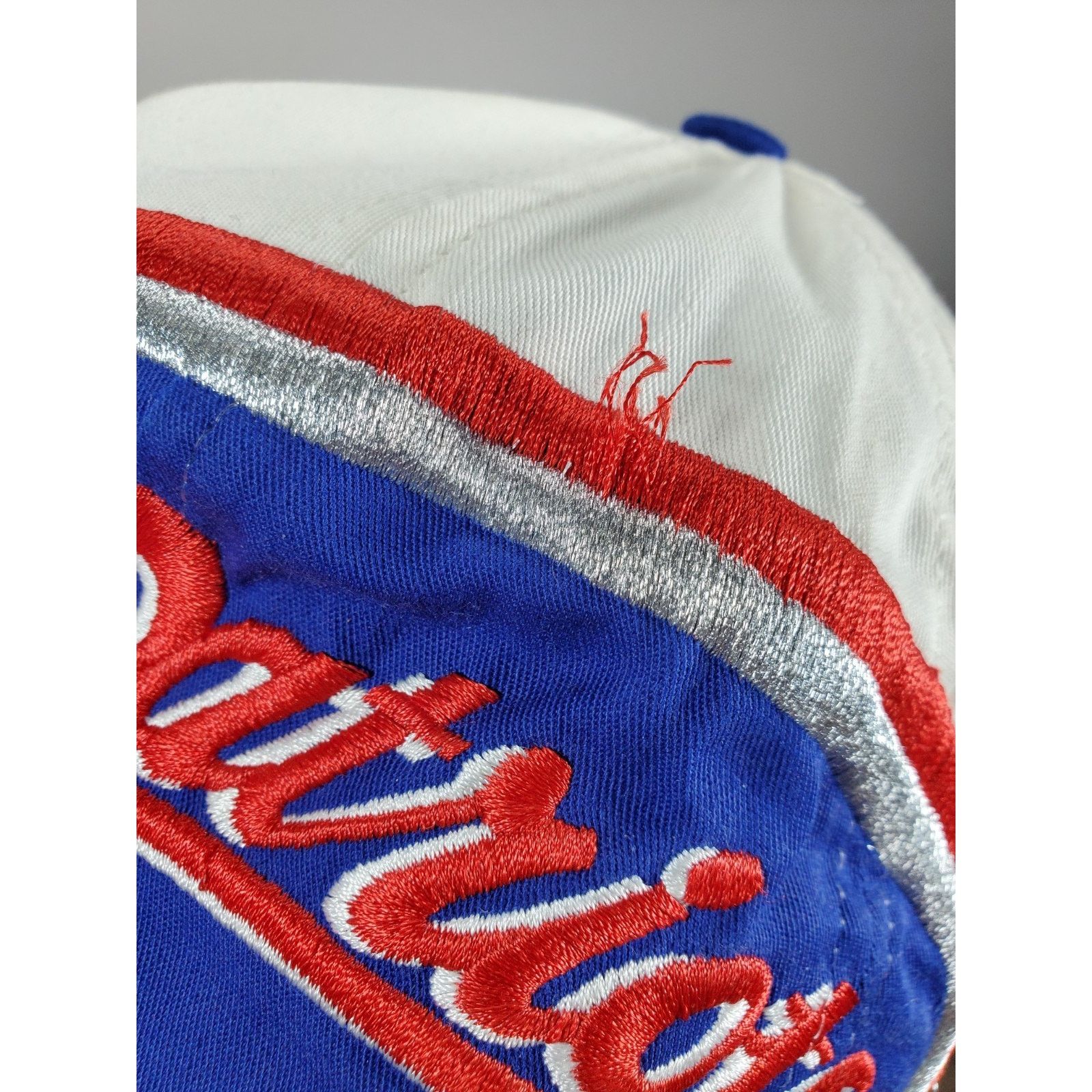 NFL × Vintage 90s Eastport NFL New England Patriots Swirl Hat Snapback Cap Size ONE SIZE - 6 Thumbnail