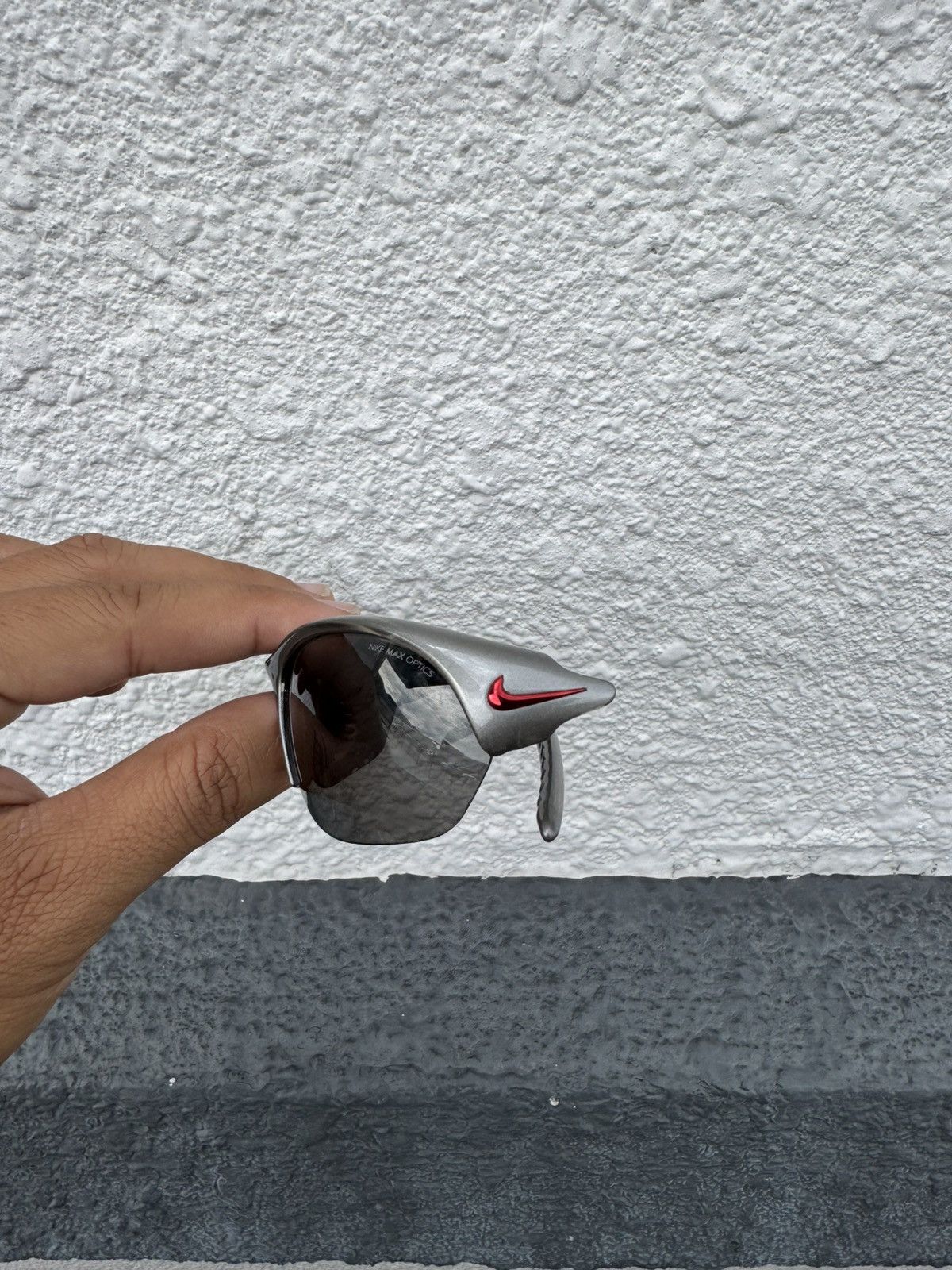 Nike Silver Nike Sunglasses Y2K Skylon Size ONE SIZE - 3 Thumbnail