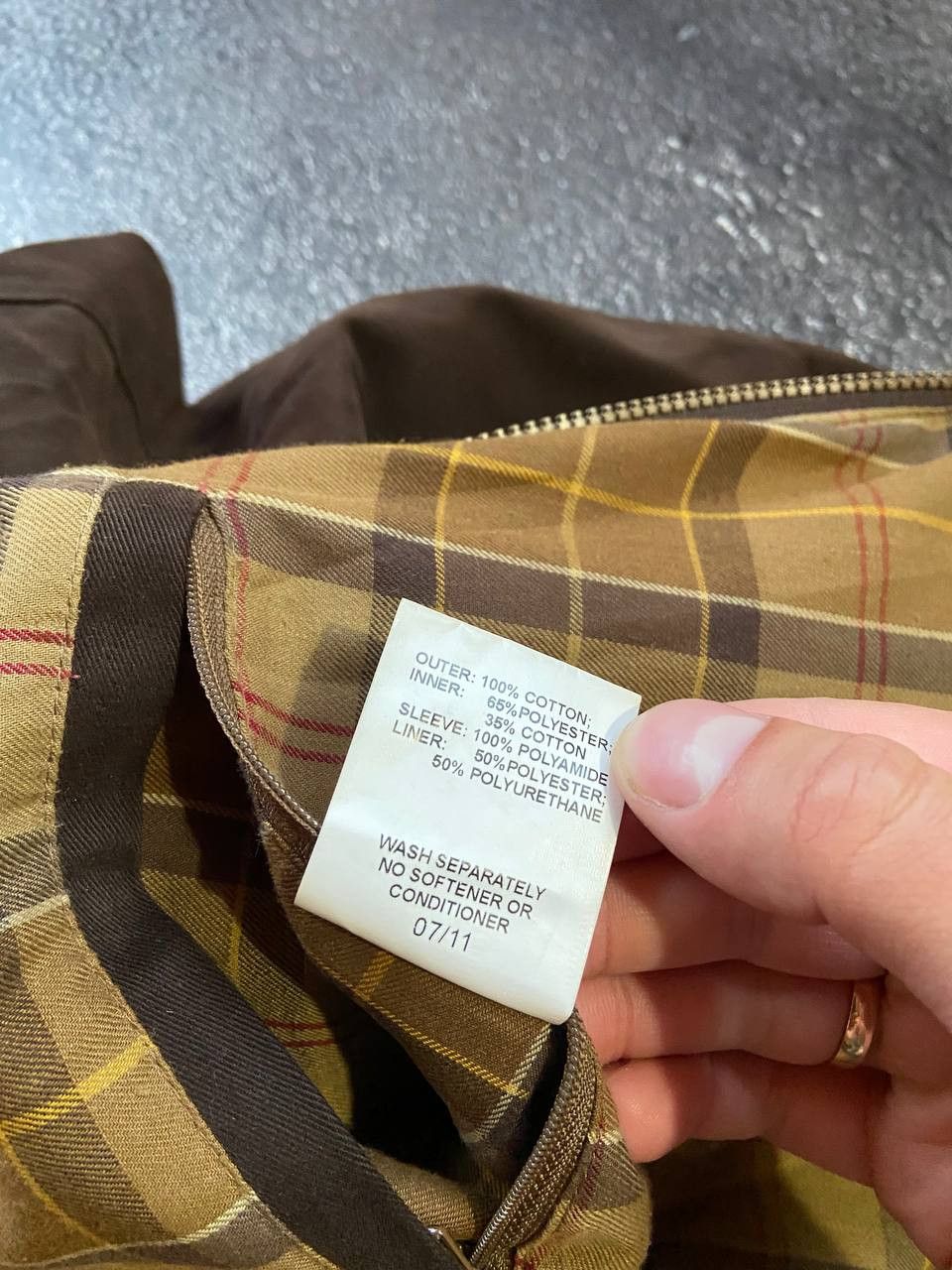 Barbour Vintage Barbour Ashby Waxed Jacket Size US XL / EU 56 / 4 - 9 Thumbnail