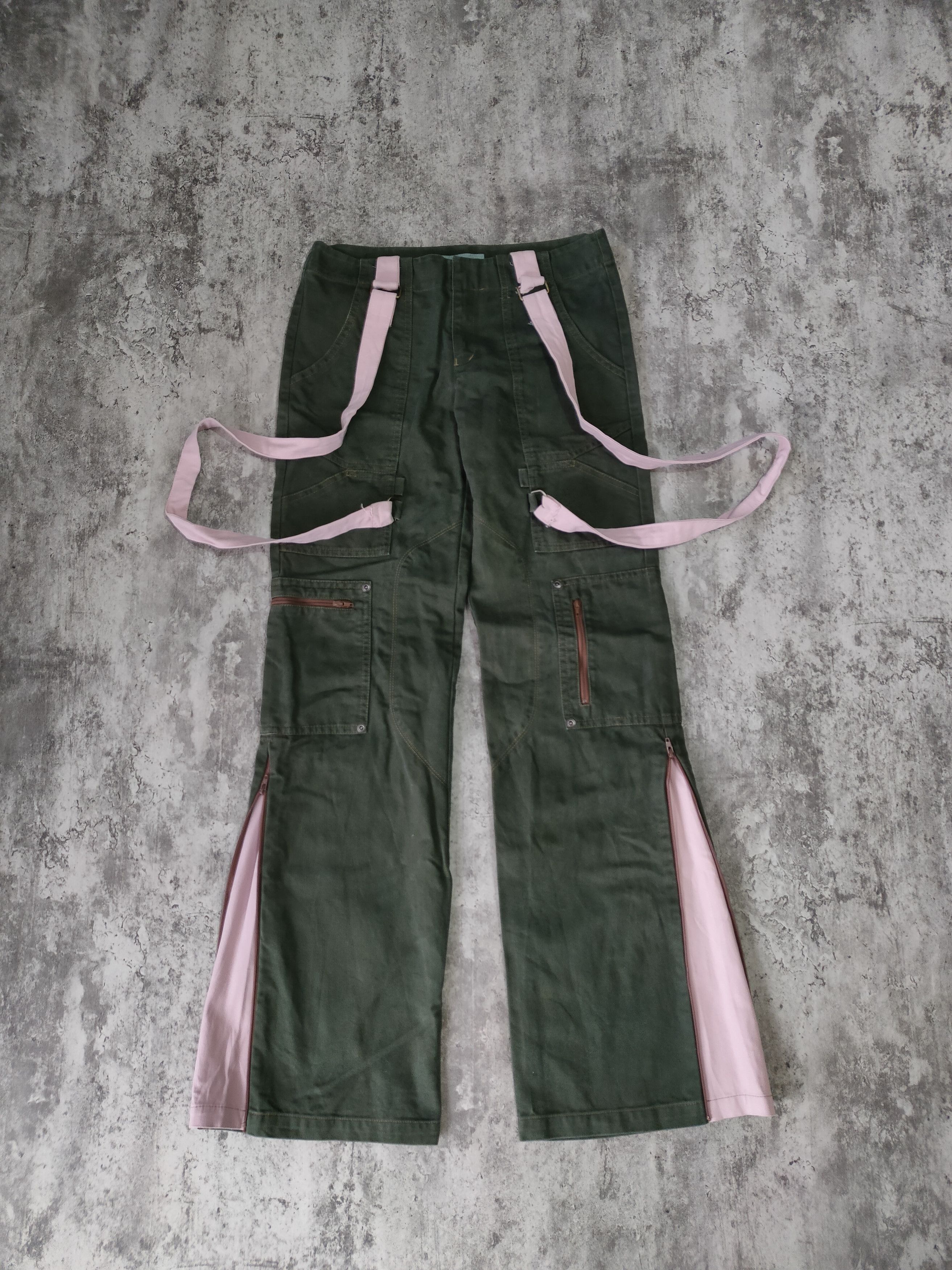 Hysteric Glamour × If Six Was Nine × Le Grande Bleu (L.G.B.) Japanesebrand Gaminerie Bondage Multipocket Pans Size 28" / US 6 / IT 42 - 2 Thumbnail