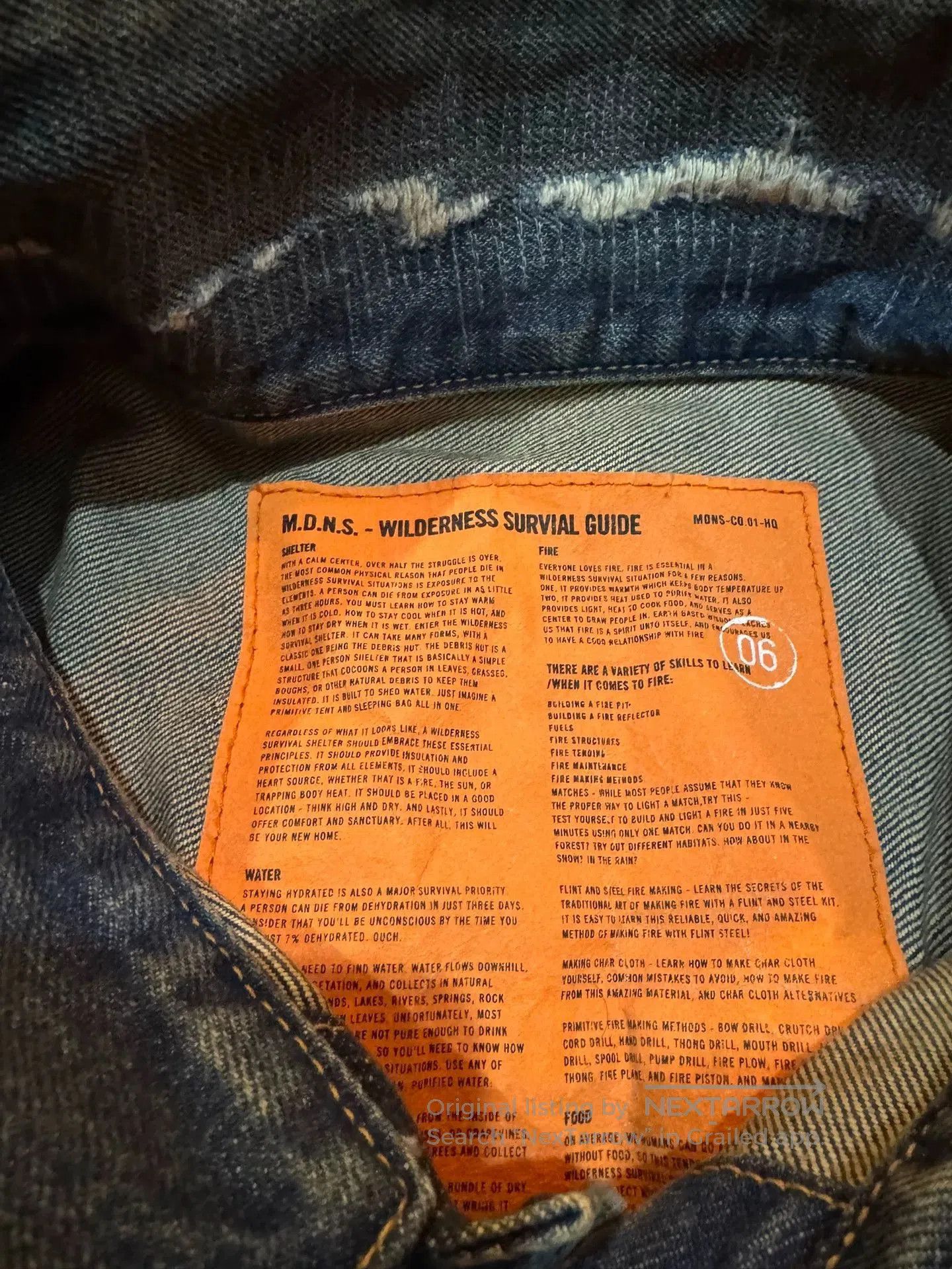Madness madness 20fw indigo denim jacket. Size US M / EU 48-50 / 2 - 4 Thumbnail