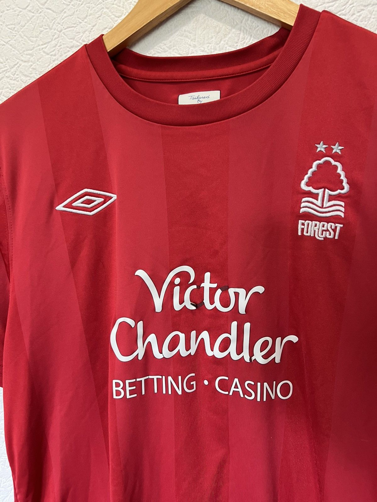 Umbro Nottingham Forest Umbro 2010/2011 Home Kit Soccer Jersey Size US M / EU 48-50 / 2 - 2 Thumbnail