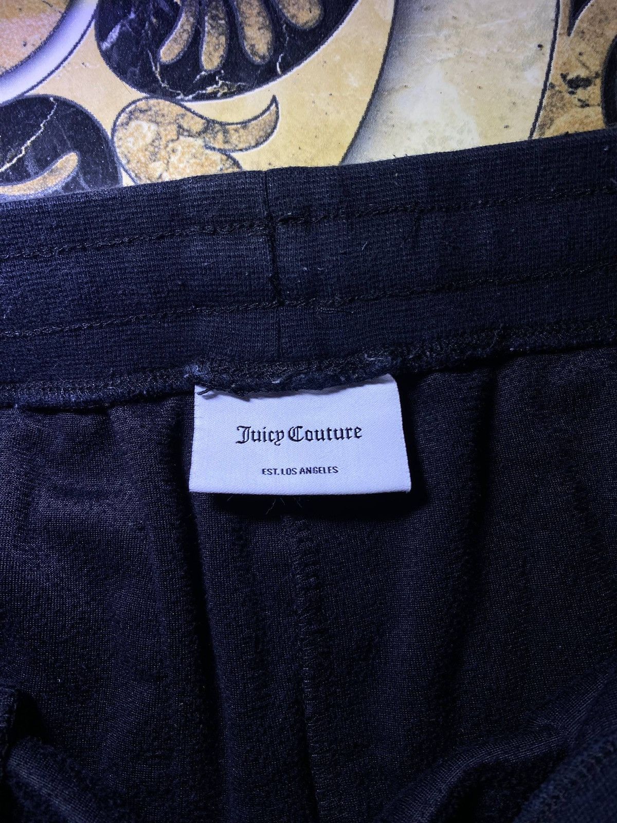 Juicy Couture Vintage Y2K Juicy Couture Big Logo Velour Sweatpants Japanes Size 25" / US 0 / IT 36 - 4 Thumbnail