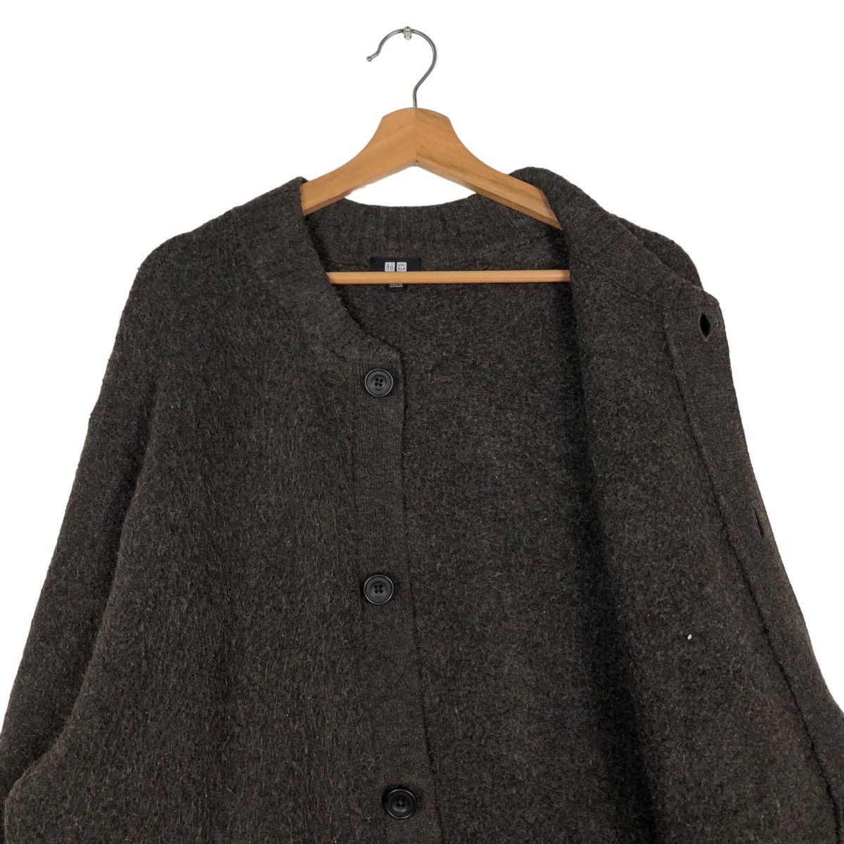 Japanese Brand 🔥Vintage Wool Cardigan Jacket Uniqlo Japan Issey Miyake Size US XL / EU 56 / 4 - 12 Thumbnail