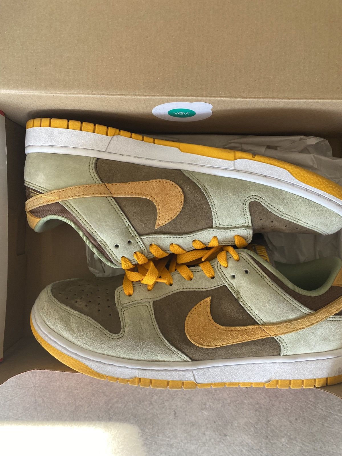 Nike Nike Dunk Low Dusty Olive Size US 10 / EU 43 - 1 Thumbnail