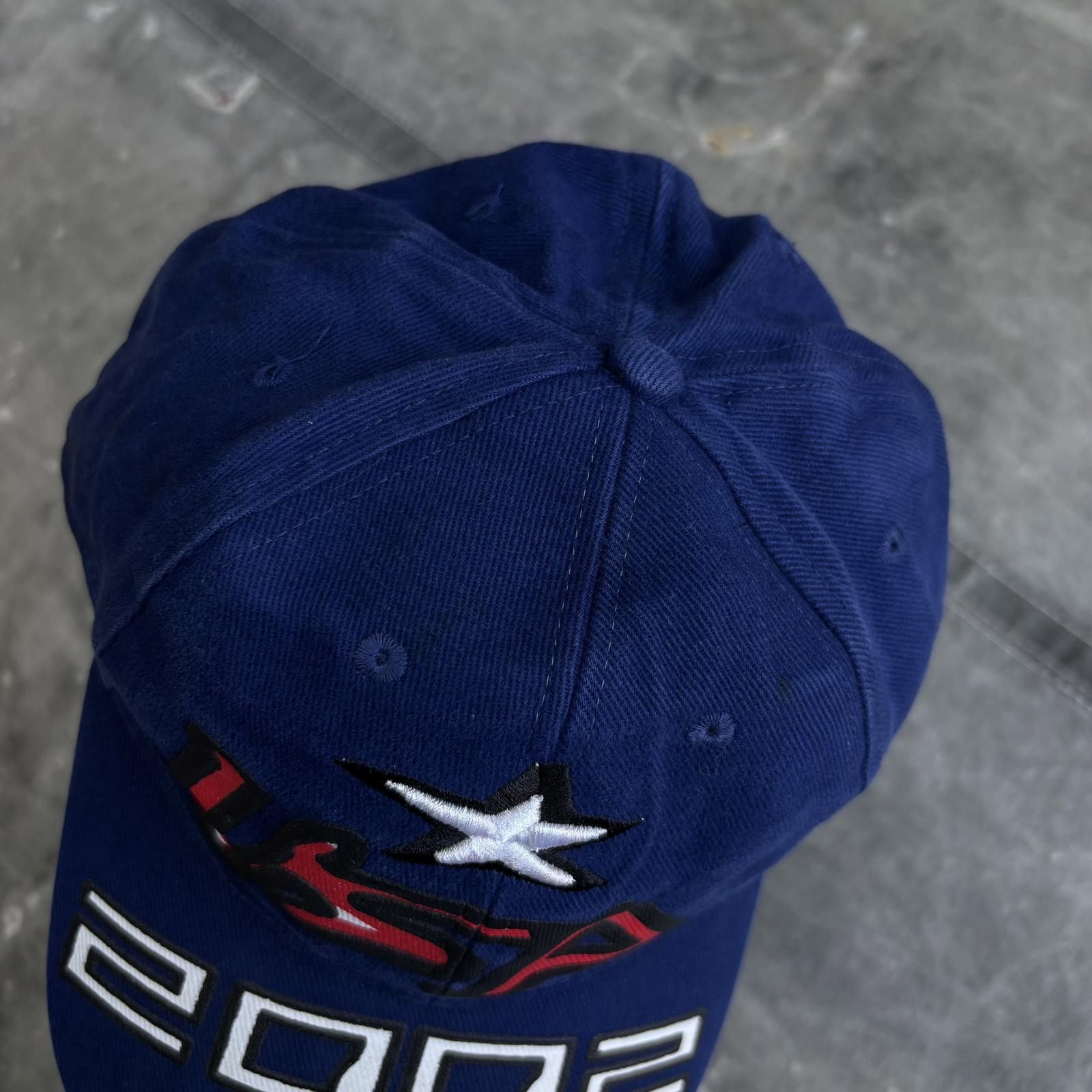 Stephen Sprouse Vintage Y2K Stephen Sprouse USA Designer Art SnapBack Hat Size ONE SIZE - 3 Thumbnail