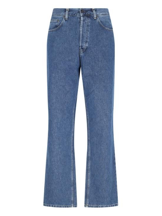 Carhartt Wip CARHARTT WIP Men Denim Pants I033006 0160 Blue Size US 33 - 1 Thumbnail