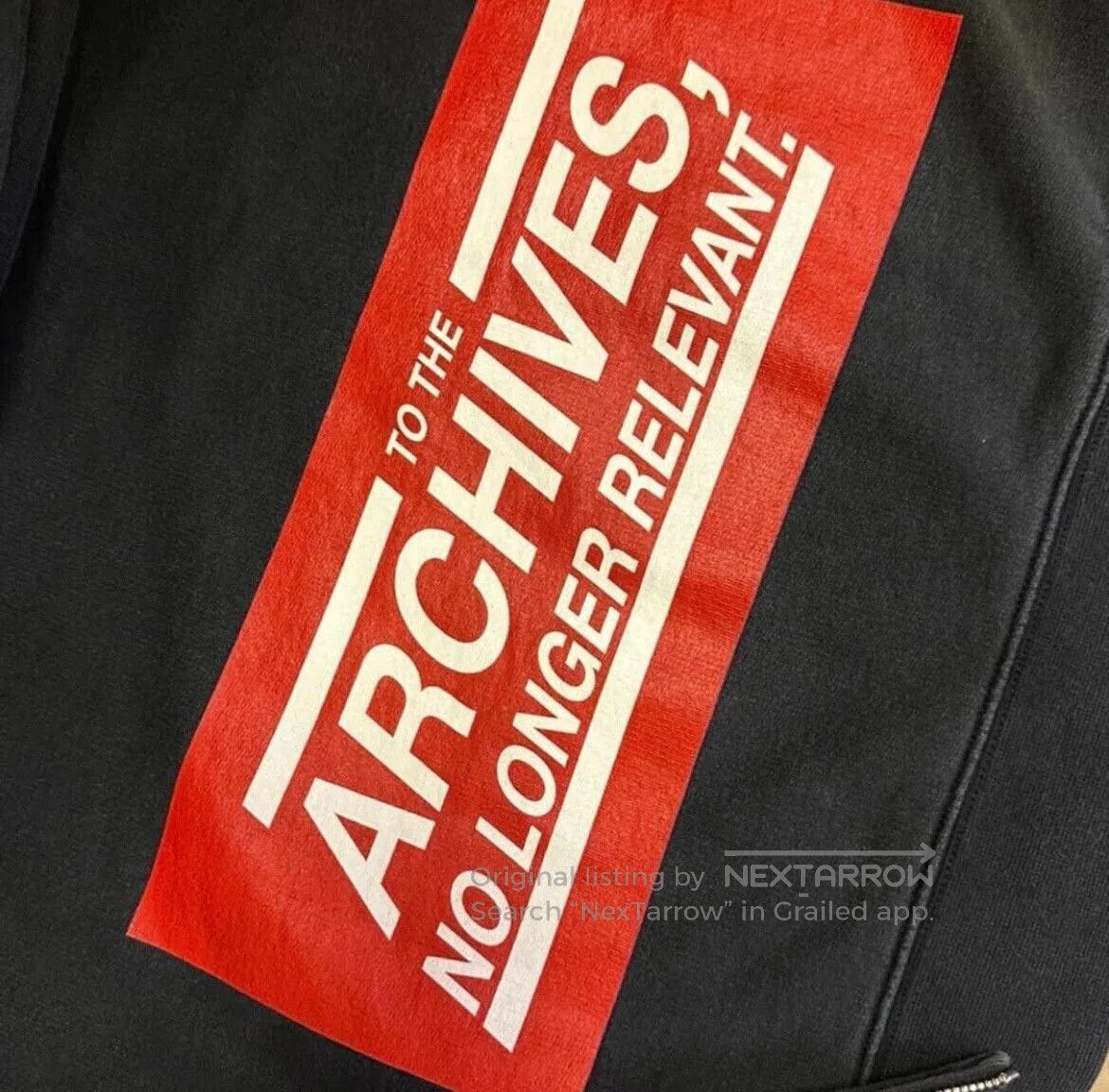 Raf Simons Raf Simons Archive Printed Zip Sweatshirt. Size US L / EU 52-54 / 3 - 2 Thumbnail