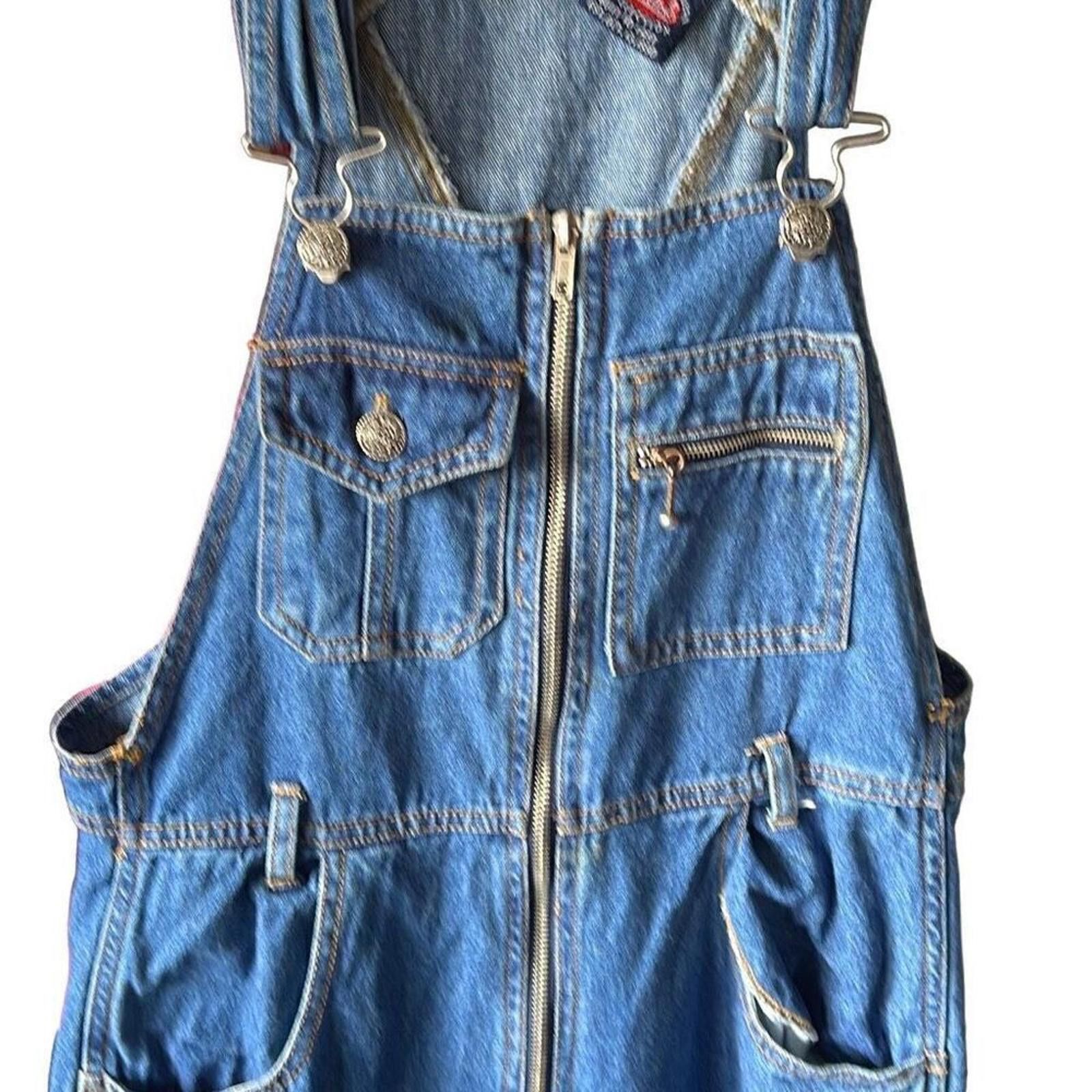 Designer Vintage Goodfellow bib overalls 3/4 Size 27" / US 4 / IT 40 - 1 Thumbnail