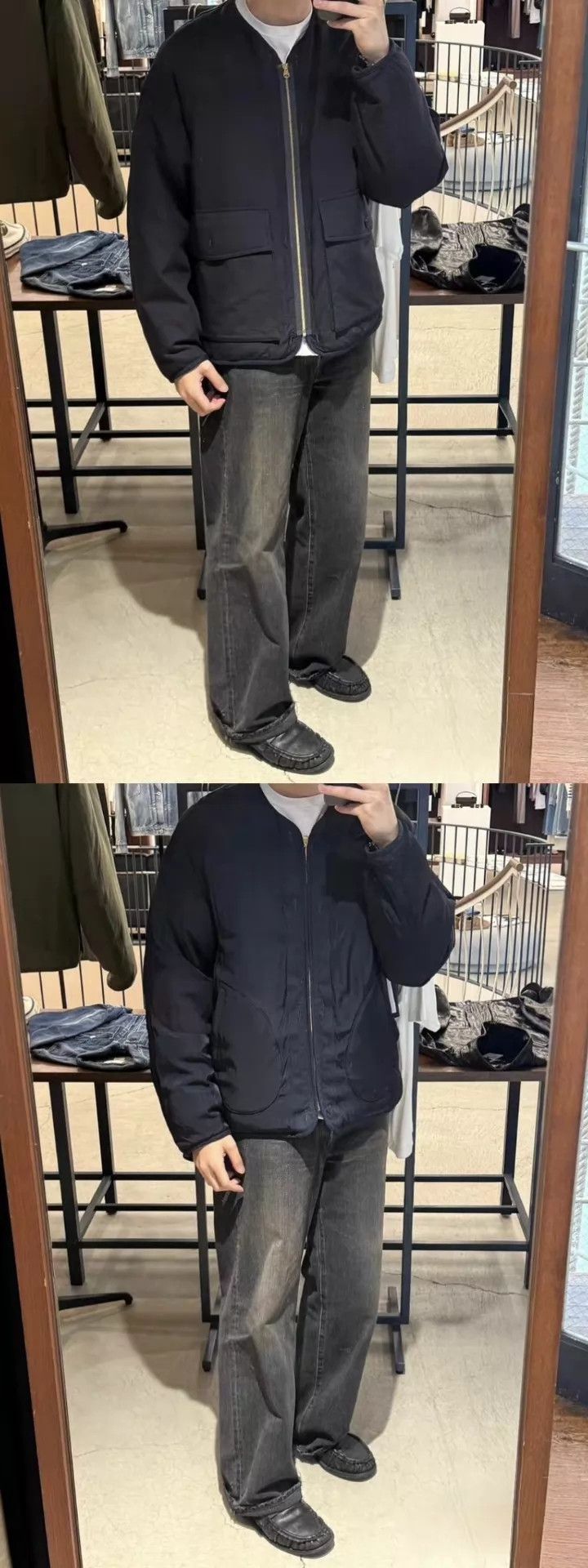 Visvim VISVIM 25AW IRIS Down Jkt Double-sided Navy Size 3 Size US L / EU 52-54 / 3 - 9 Thumbnail