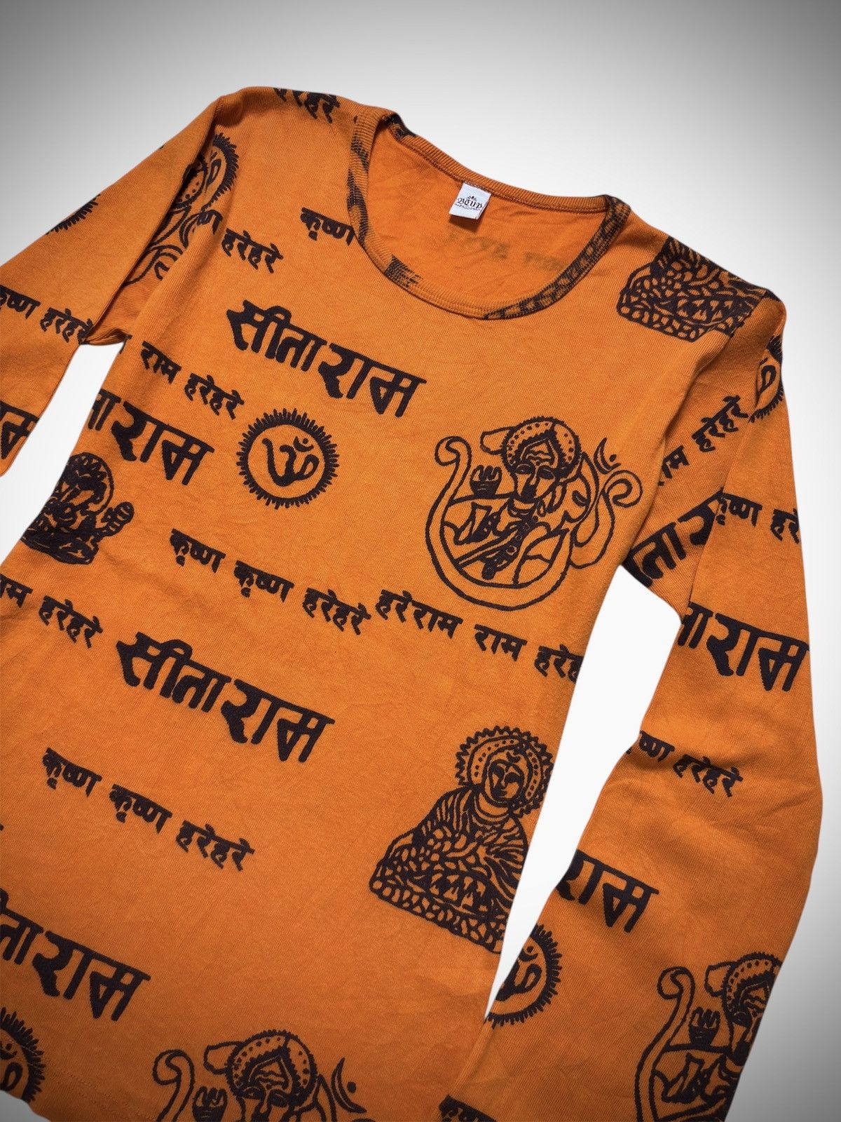 Other Beud - Ethnic Motifs Buddha Ls T-Shirt Size US M / EU 48-50 / 2 - 3 Thumbnail