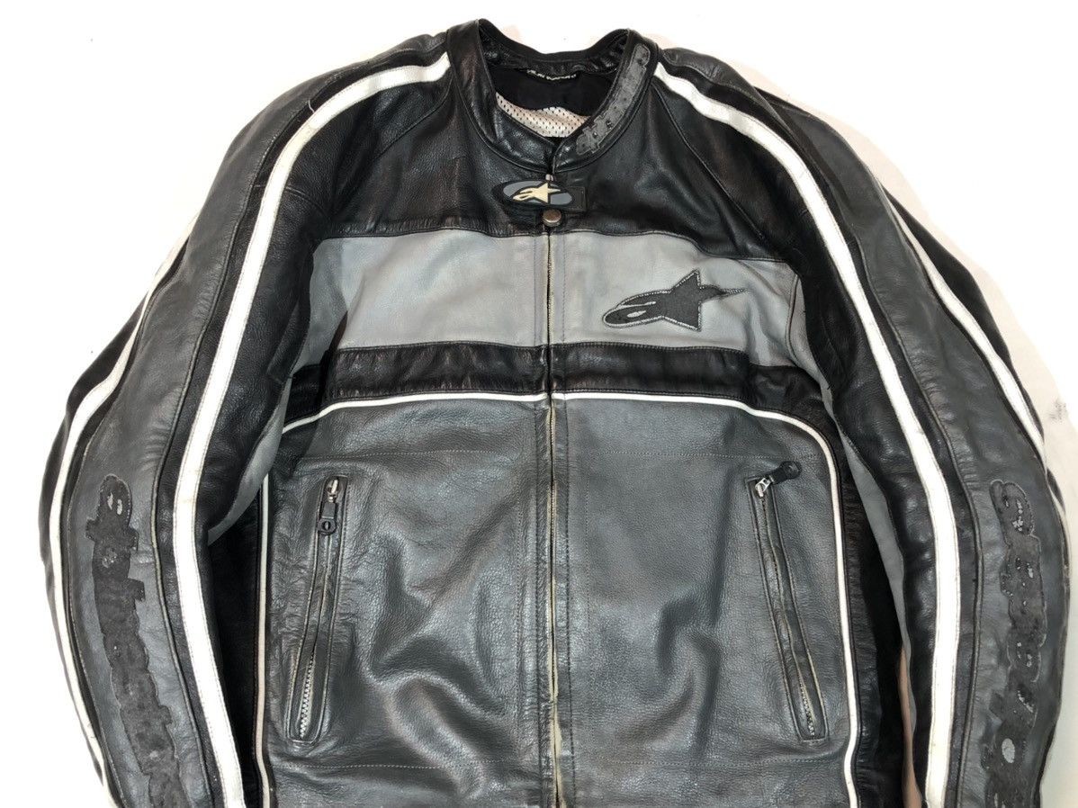 Alpinestars × Ducati × Honda Alpinestars Moto Motorcycle Leather Jacket Racing Size US L / EU 52-54 / 3 - 8 Thumbnail
