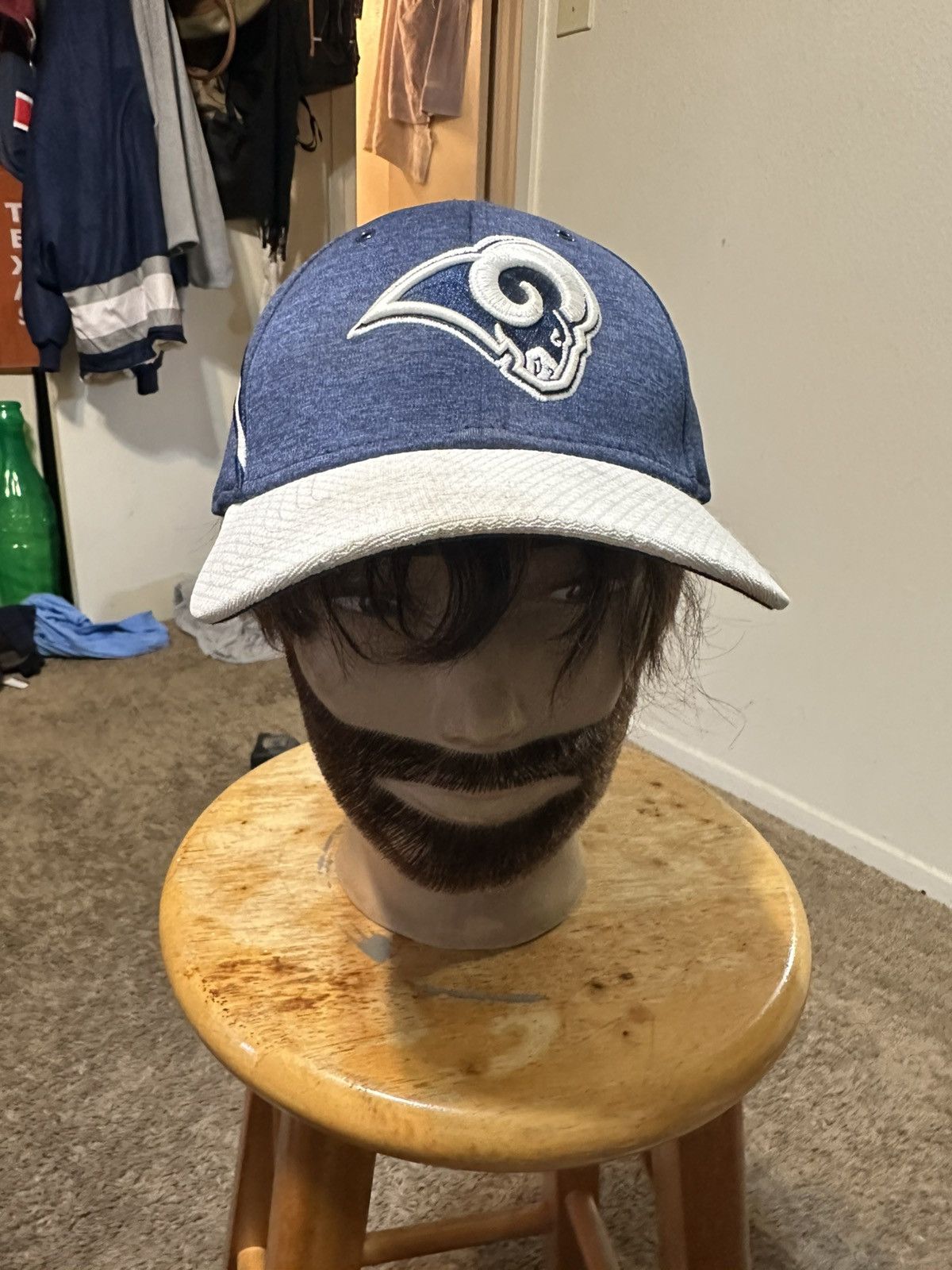 NFL Vintage NFL Los Angeles Rams “triple blue” hat 00s Size ONE SIZE - 1 Thumbnail