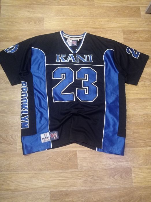 Karl Kani Karl Kani jersey, Brooklyn t-shirt, vintage New York, 90s XL Size US XL / EU 56 / 4 - 4 Thumbnail